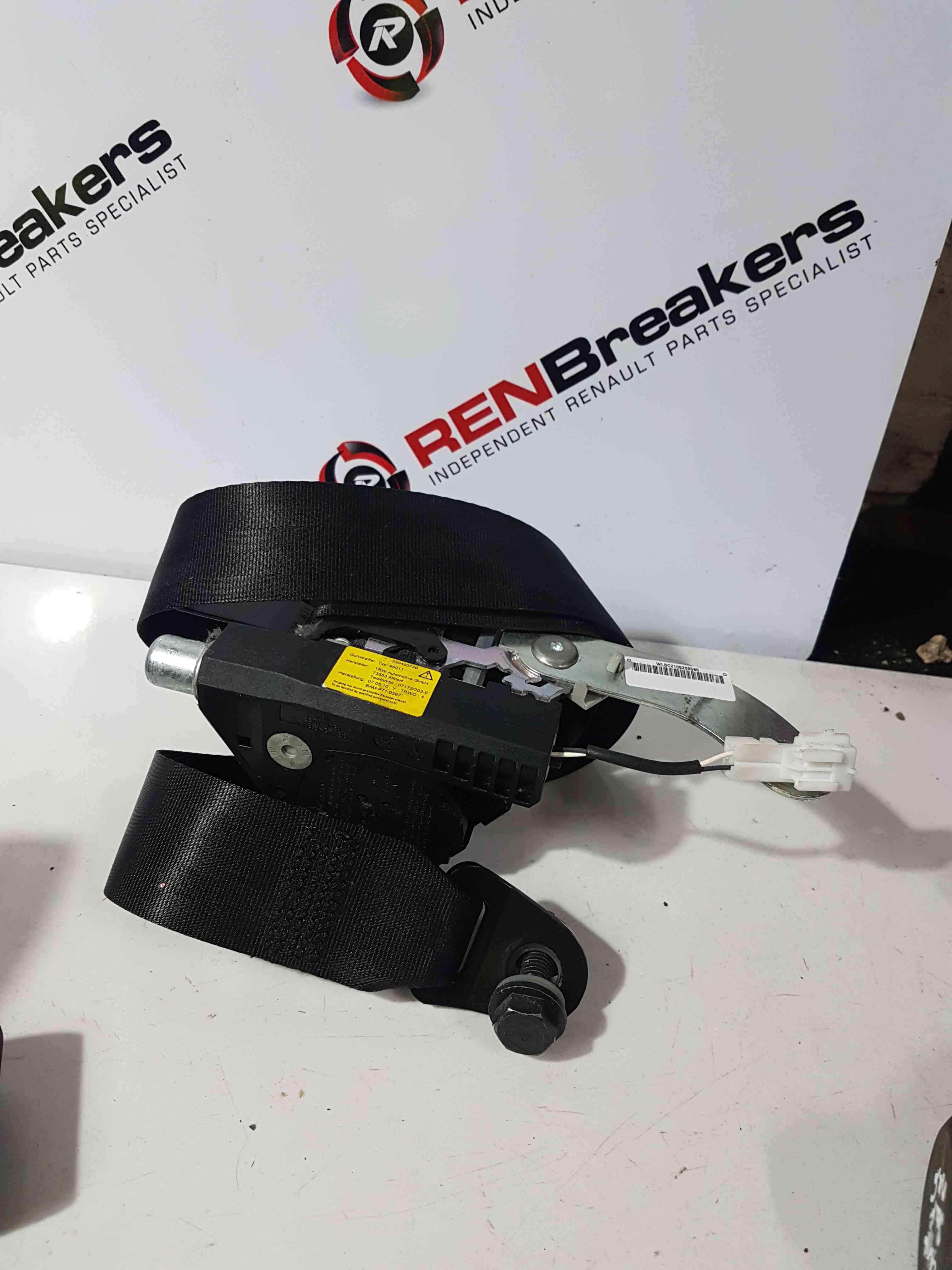 Thumb 2 Nissan Micra K12 2002-2010 Passenger NSF Front Seat Belt 5dr