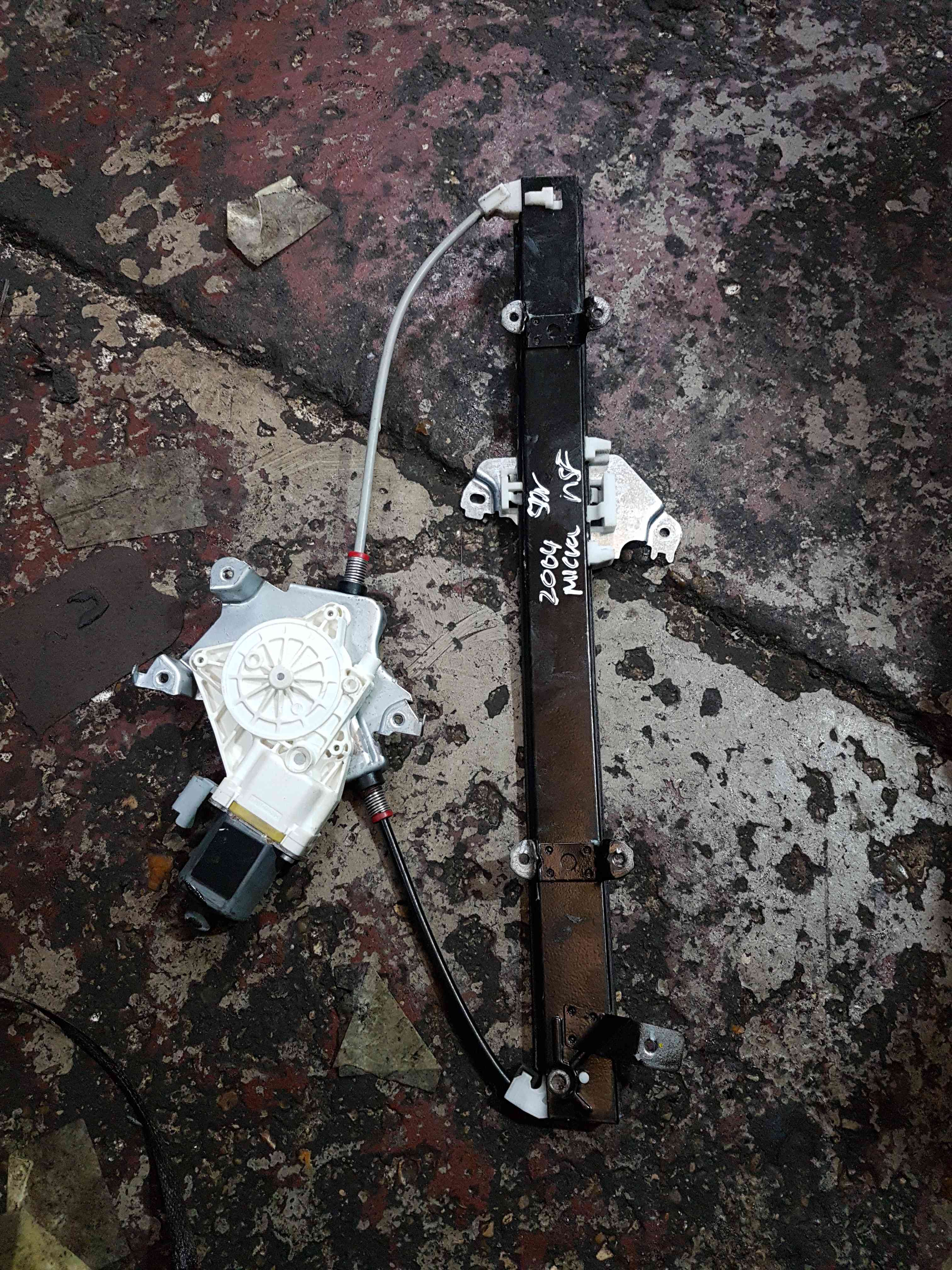 Thumb 2 Nissan Micra K12 2002-2010 Passenger NSF Front Window Regulator + Motor