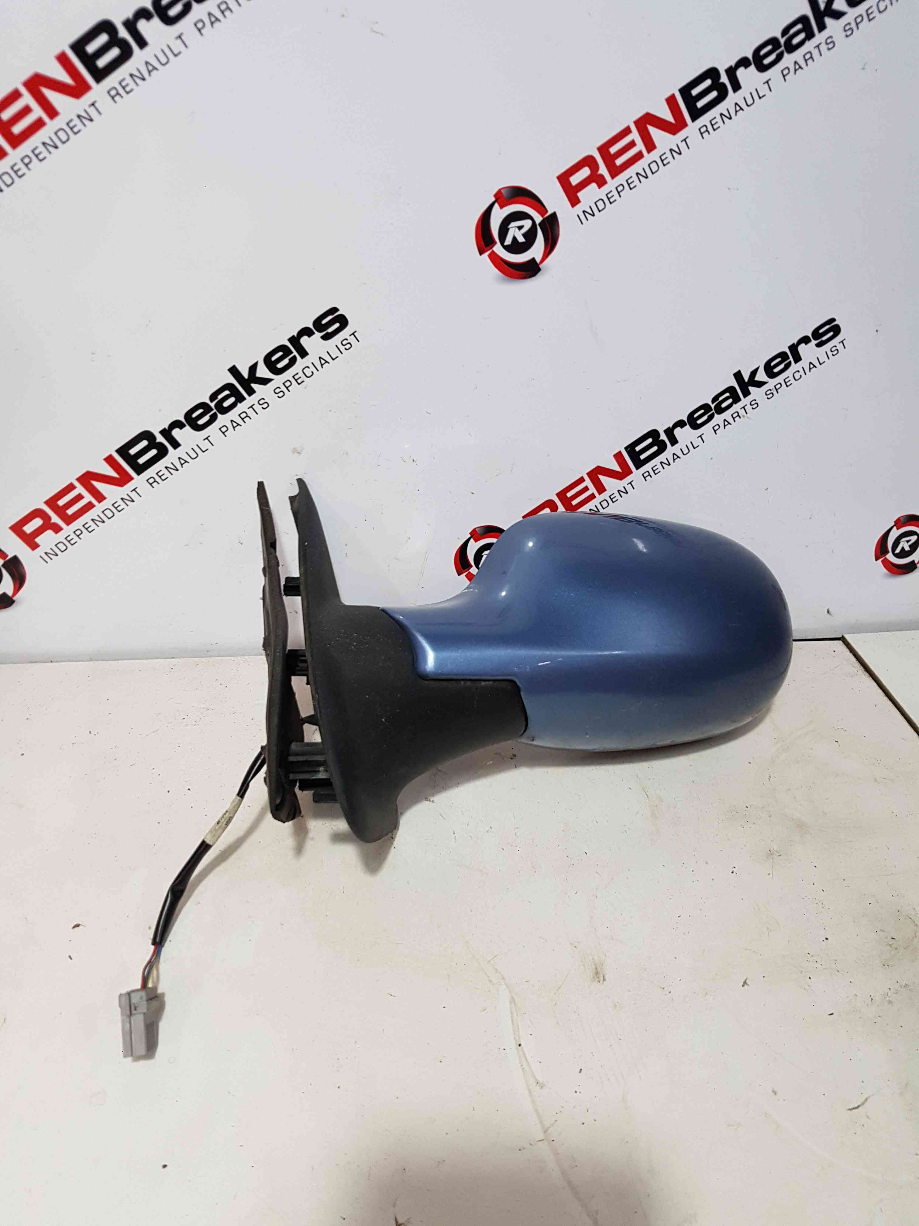 Thumb 2 Nissan Micra K12 2002-2010 Passenger NSF Ns Wing Mirror Blue B33 
