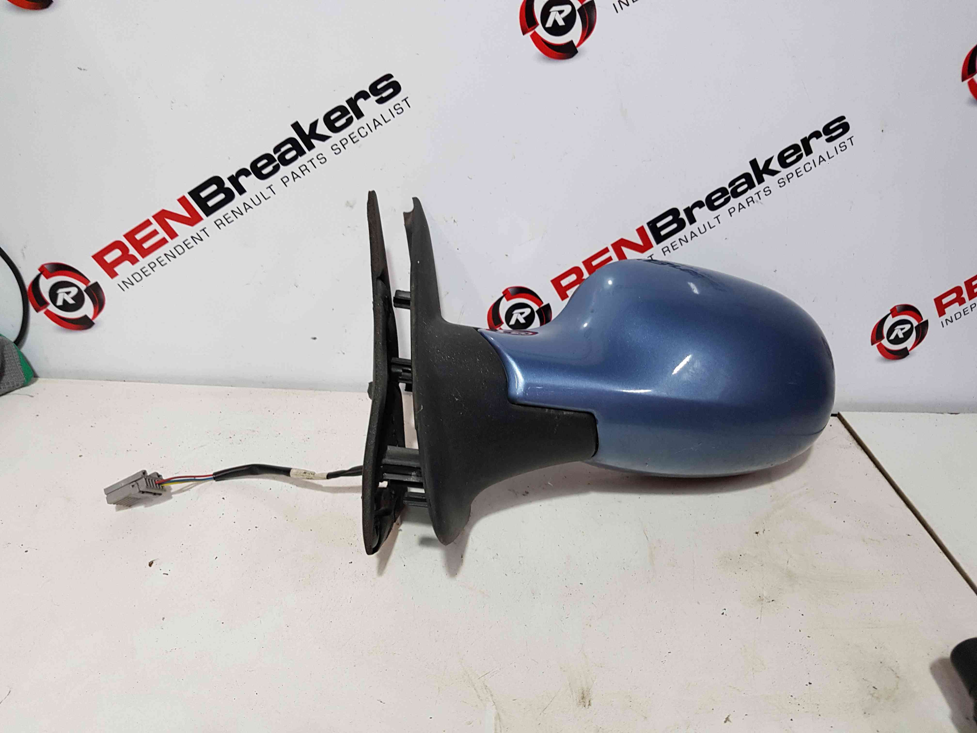 Thumb 8 Nissan Micra K12 2002-2010 Passenger NSF Ns Wing Mirror Blue B33 