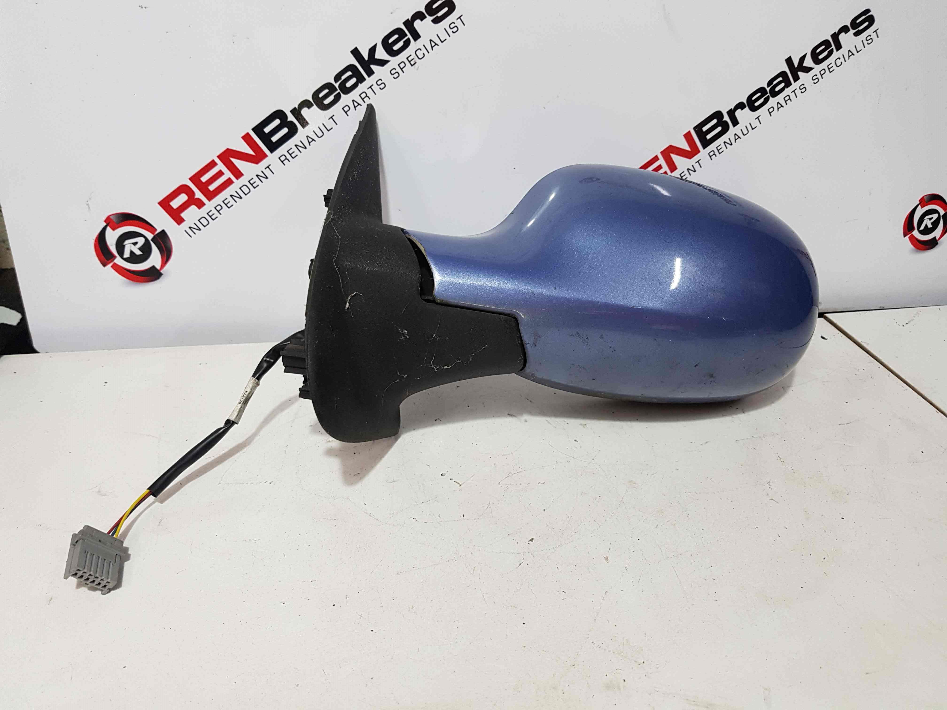Thumb 2 Nissan Micra K12 2002-2010 Passenger NSF Ns Wing Mirror Blue T12 