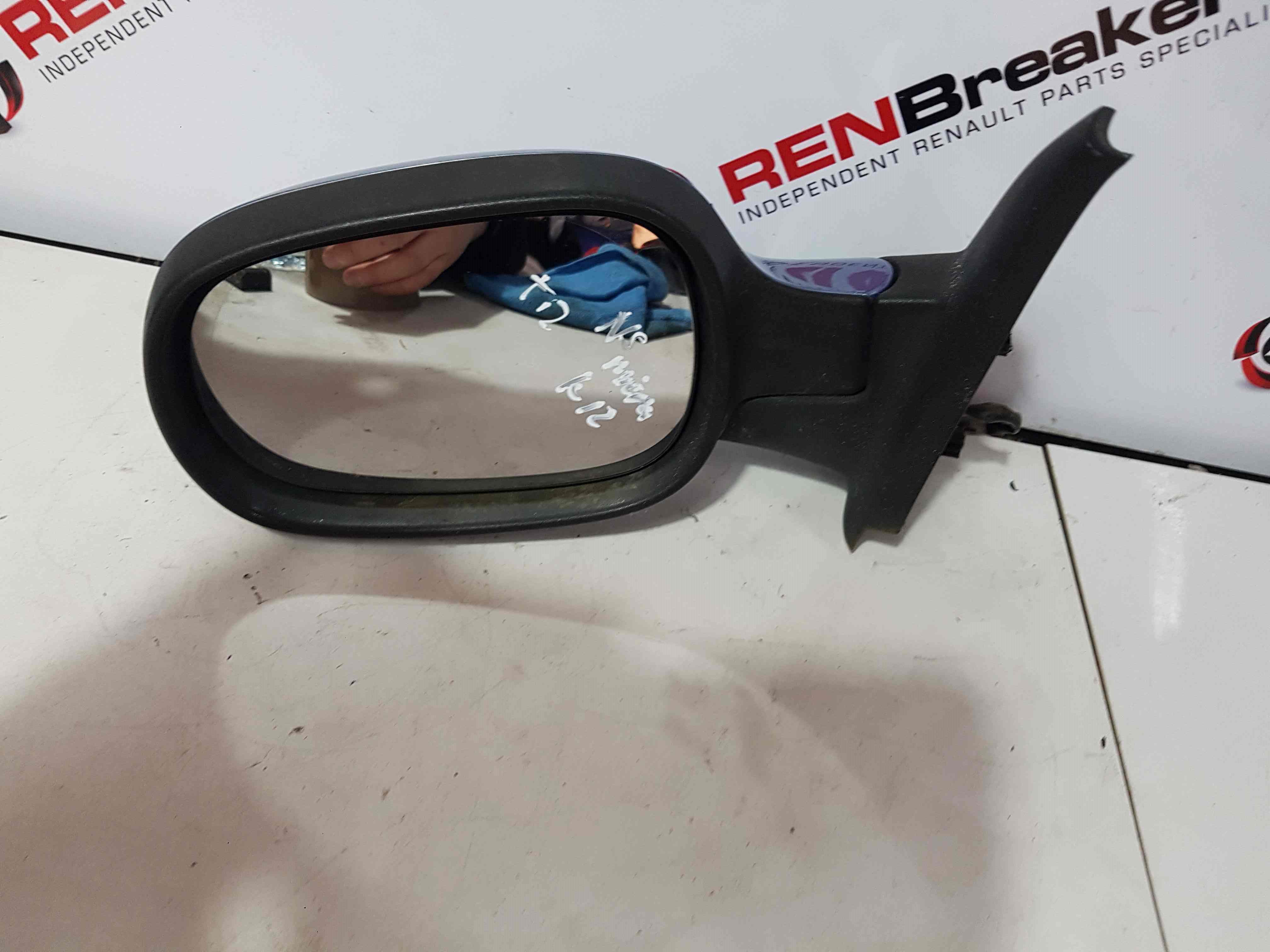 Thumb 4 Nissan Micra K12 2002-2010 Passenger NSF Ns Wing Mirror Blue T12 