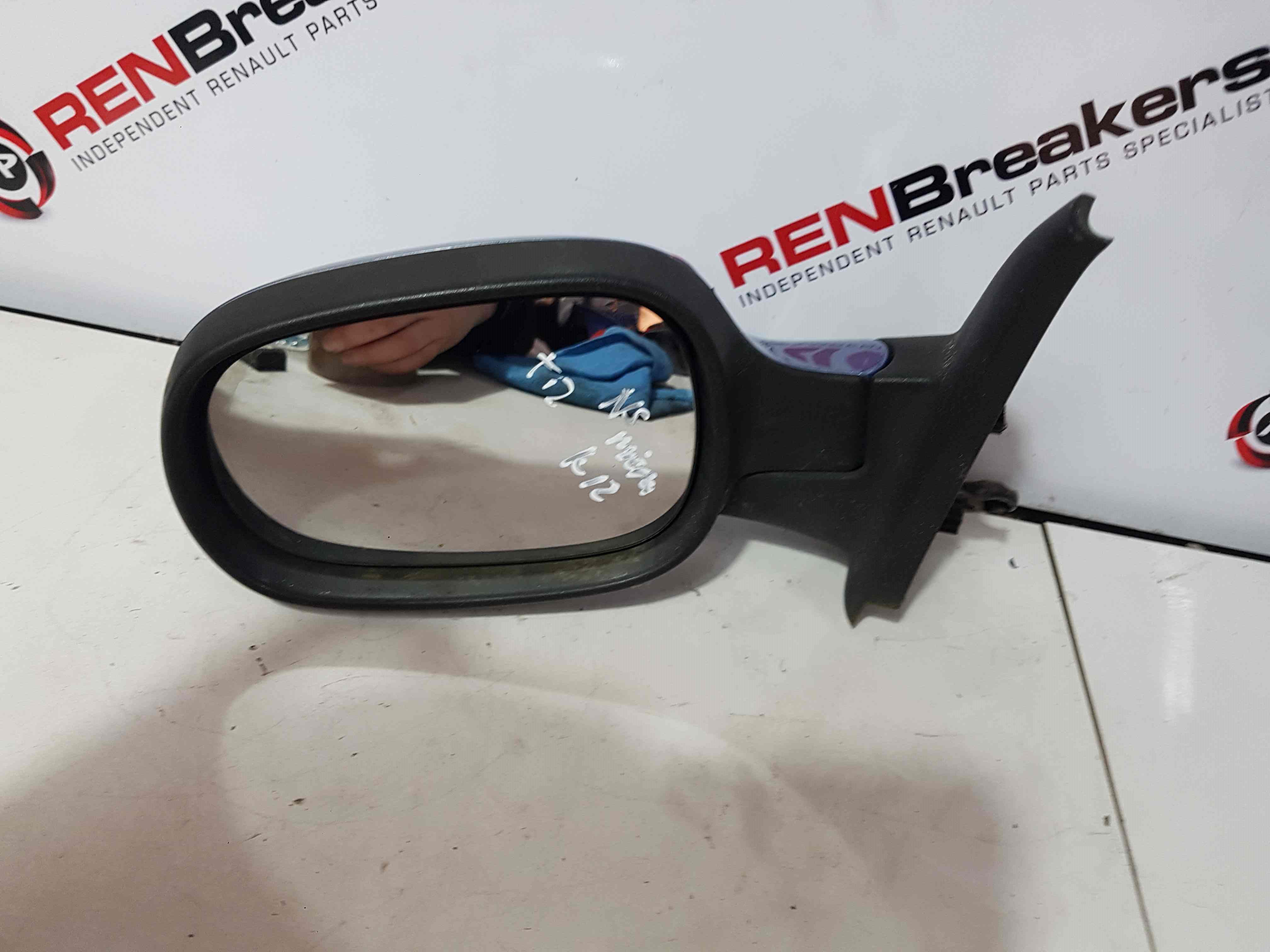 Thumb 5 Nissan Micra K12 2002-2010 Passenger NSF Ns Wing Mirror Blue T12 