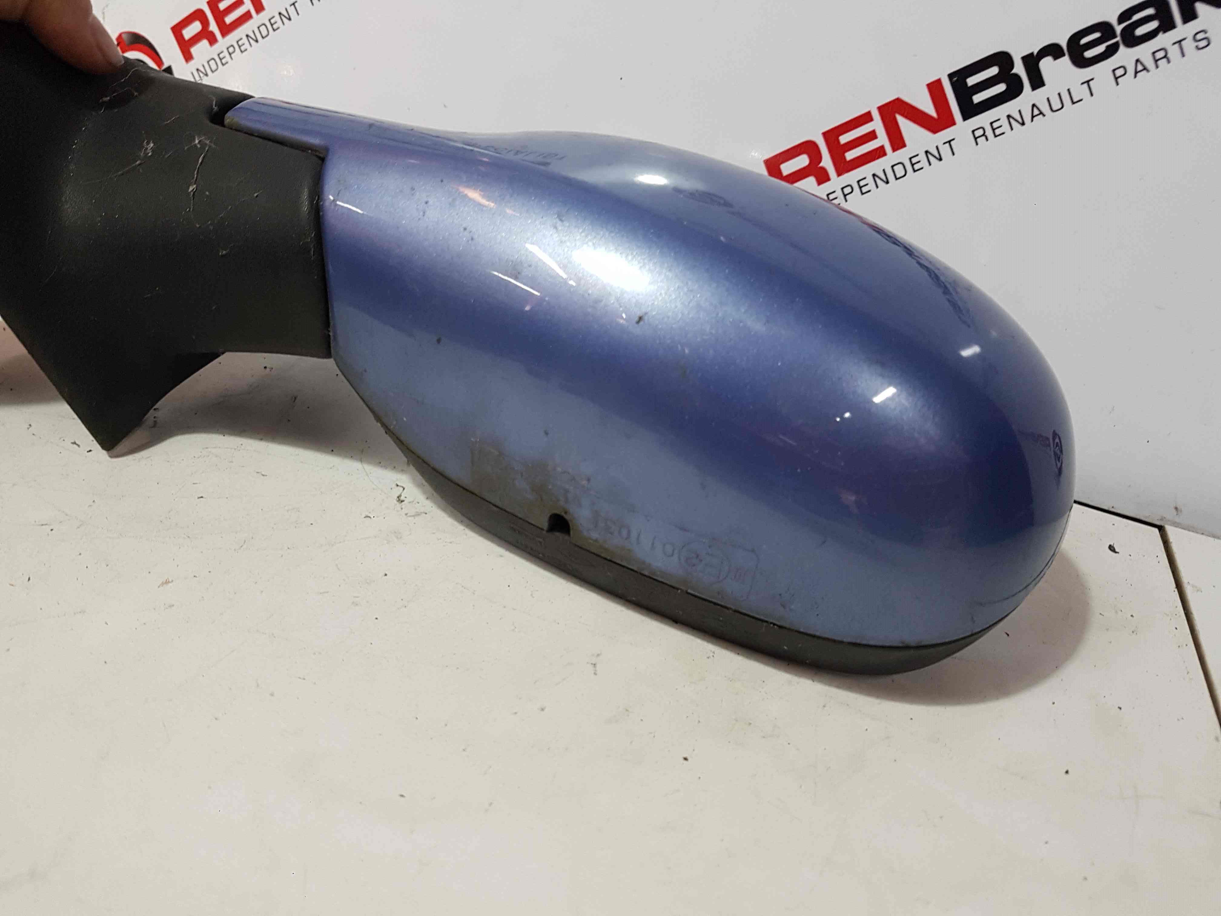 Thumb 6 Nissan Micra K12 2002-2010 Passenger NSF Ns Wing Mirror Blue T12 