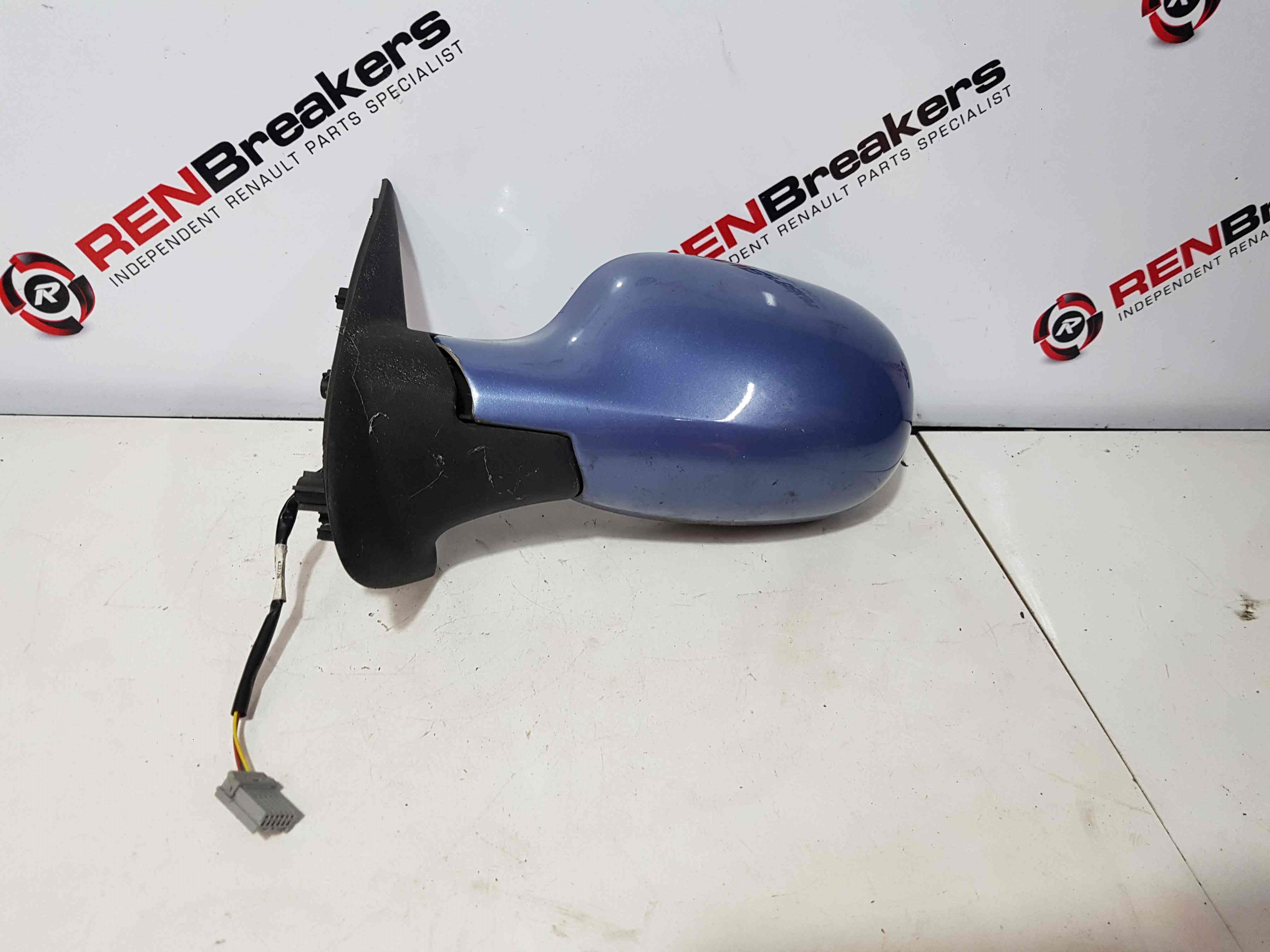 Thumb 7 Nissan Micra K12 2002-2010 Passenger NSF Ns Wing Mirror Blue T12 
