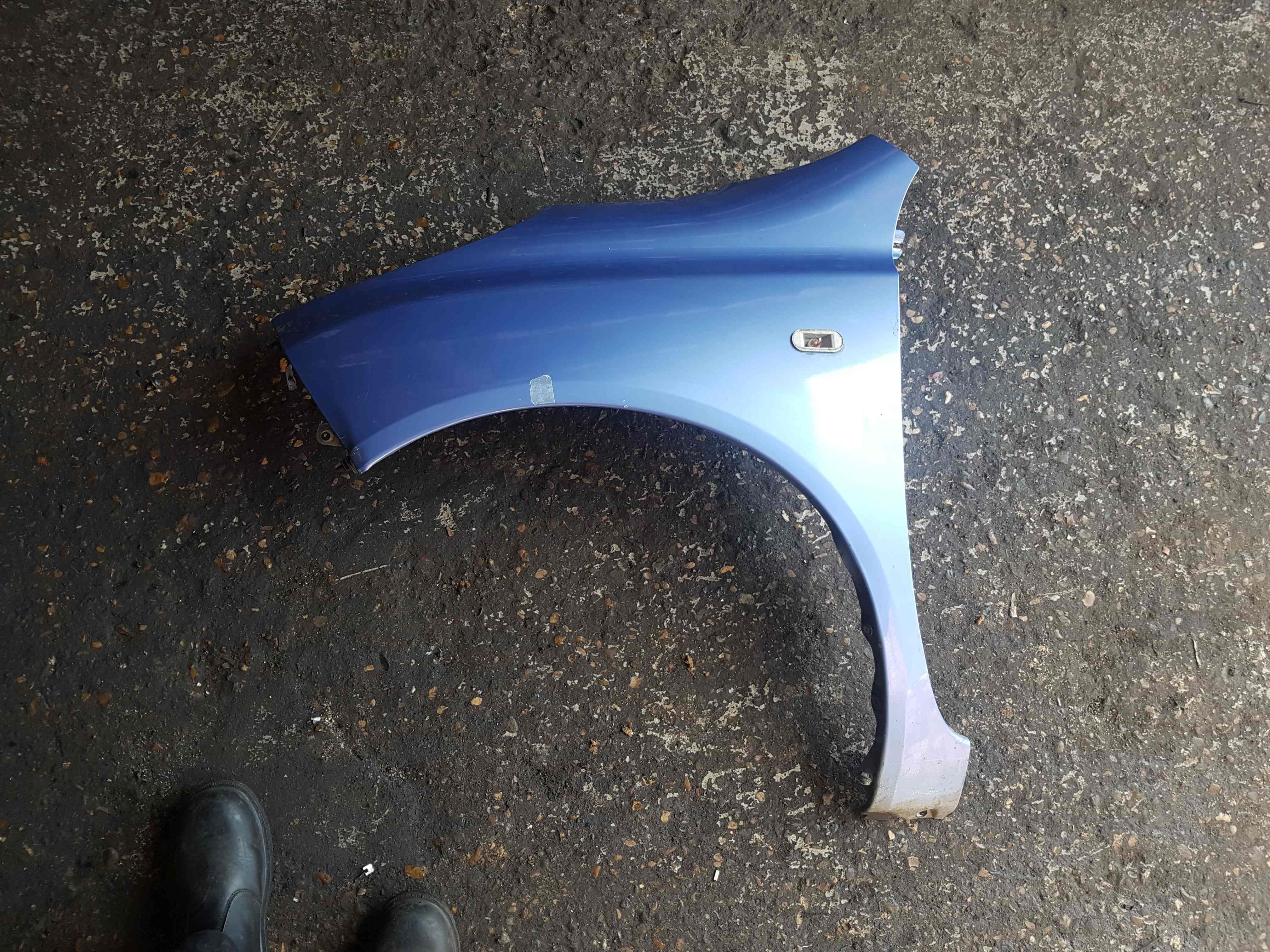 Thumb 2 Nissan Micra K12 2002-2010 Passenger NSF Ns Wing Pannel Blue T12 Dented