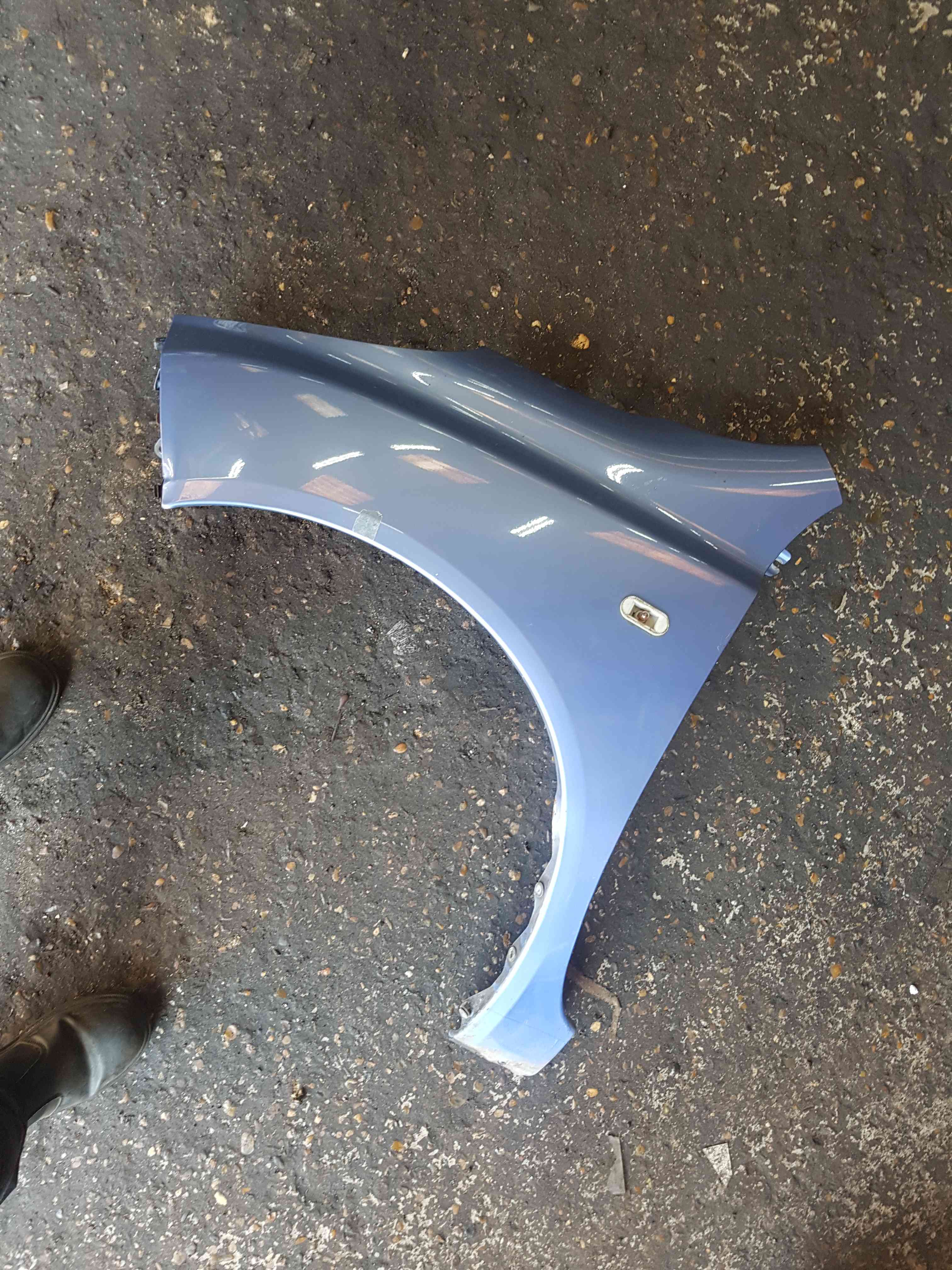 Thumb 11 Nissan Micra K12 2002-2010 Passenger NSF Ns Wing Pannel Blue T12 Dented