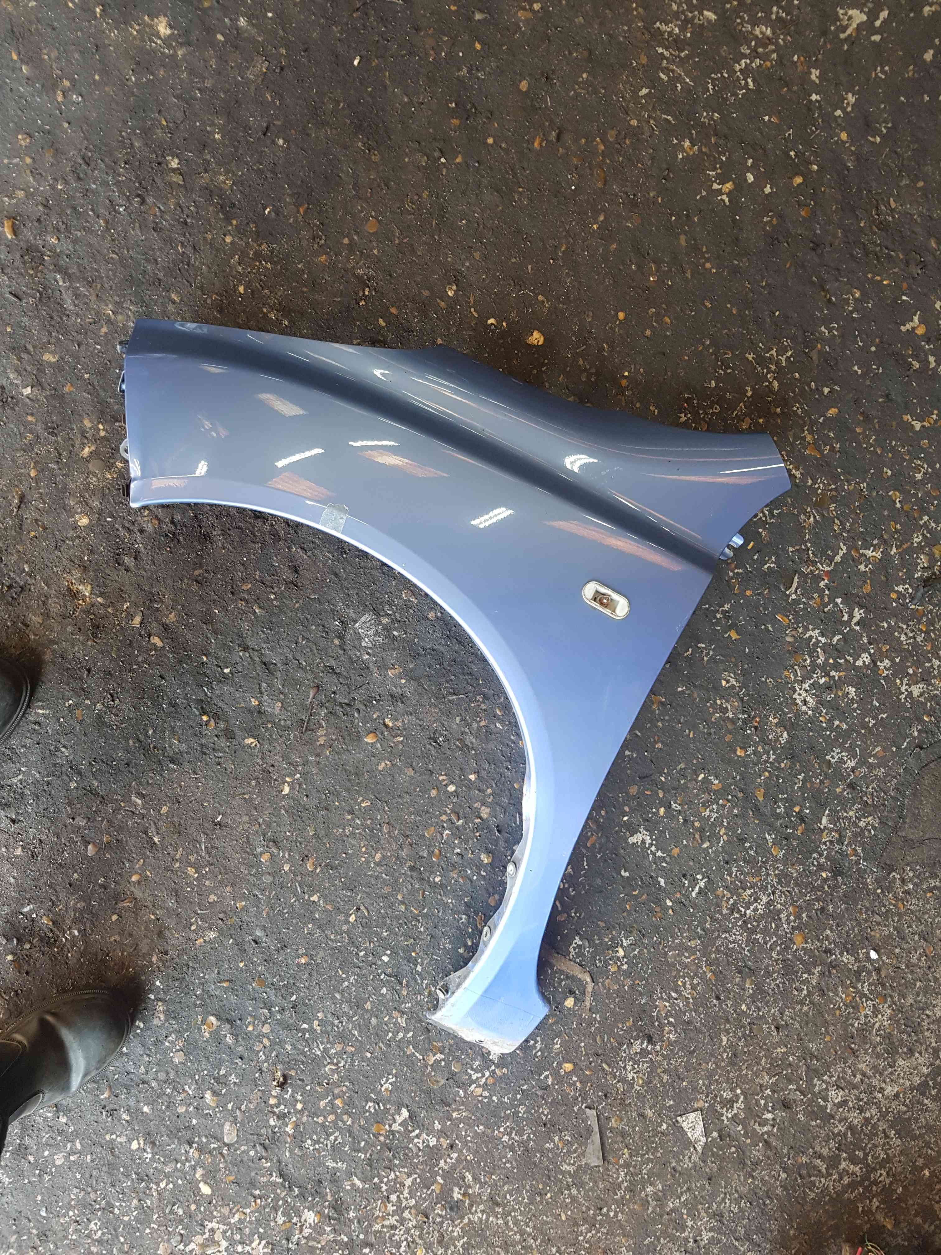Thumb 12 Nissan Micra K12 2002-2010 Passenger NSF Ns Wing Pannel Blue T12 Dented