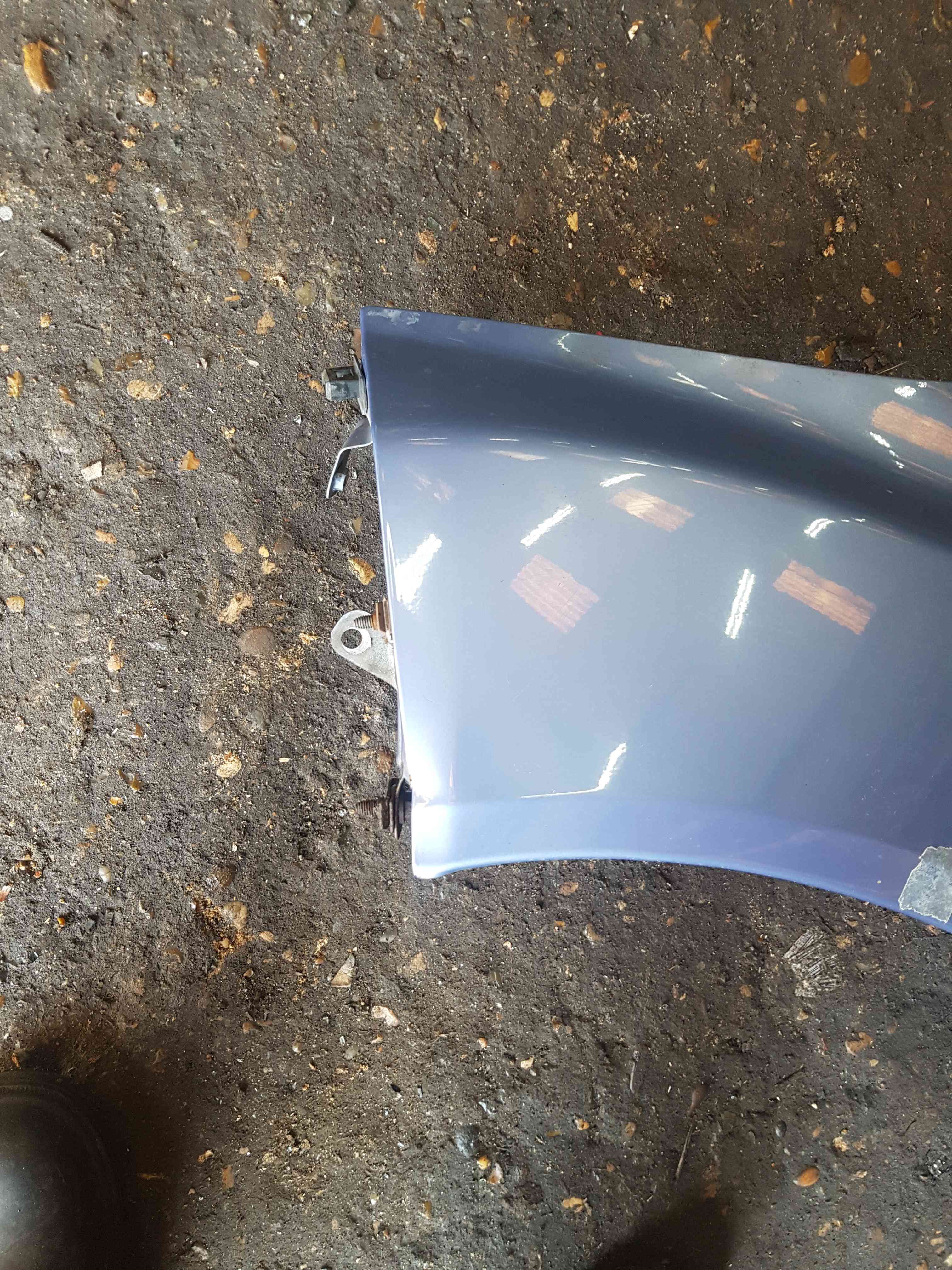 Thumb 10 Nissan Micra K12 2002-2010 Passenger NSF Ns Wing Pannel Blue T12 Dented