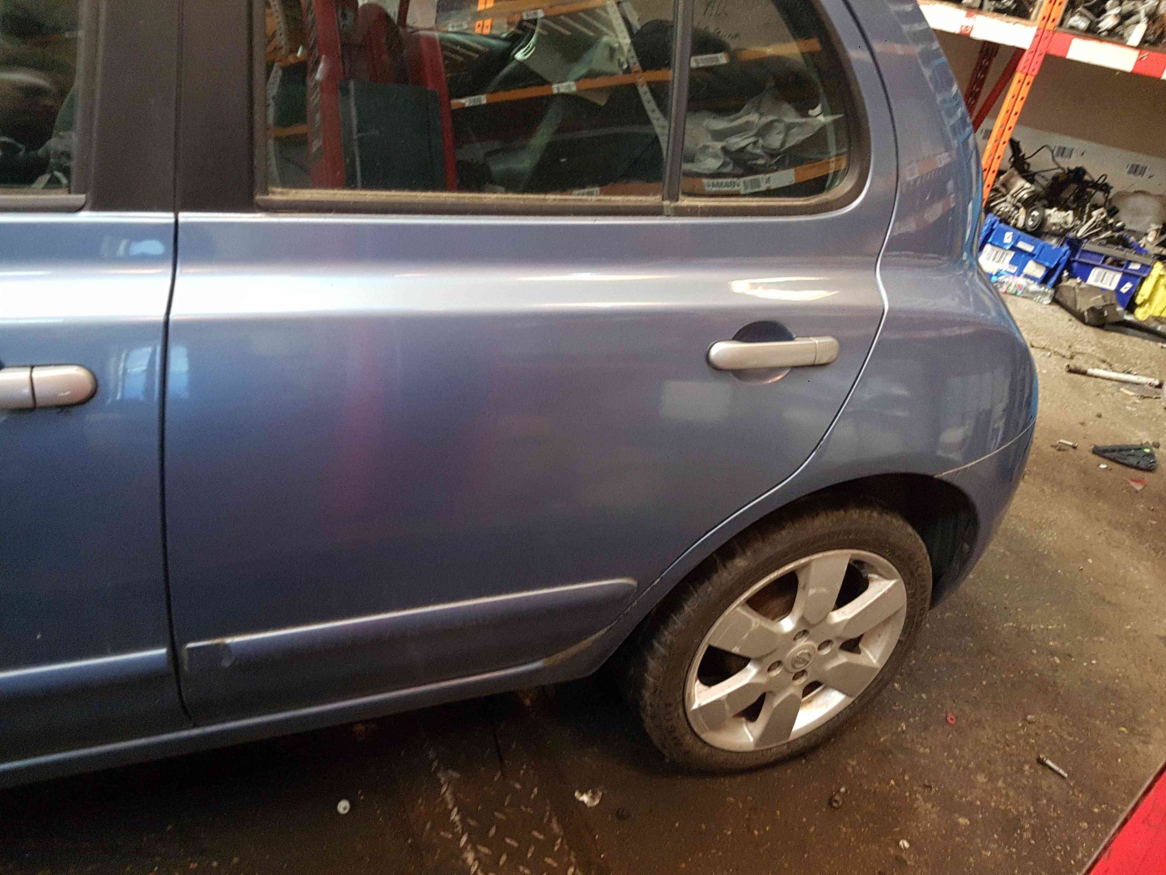 Thumb 5 Nissan Micra K12 2002-2010 Passenger NSR Rear Blue Door B33