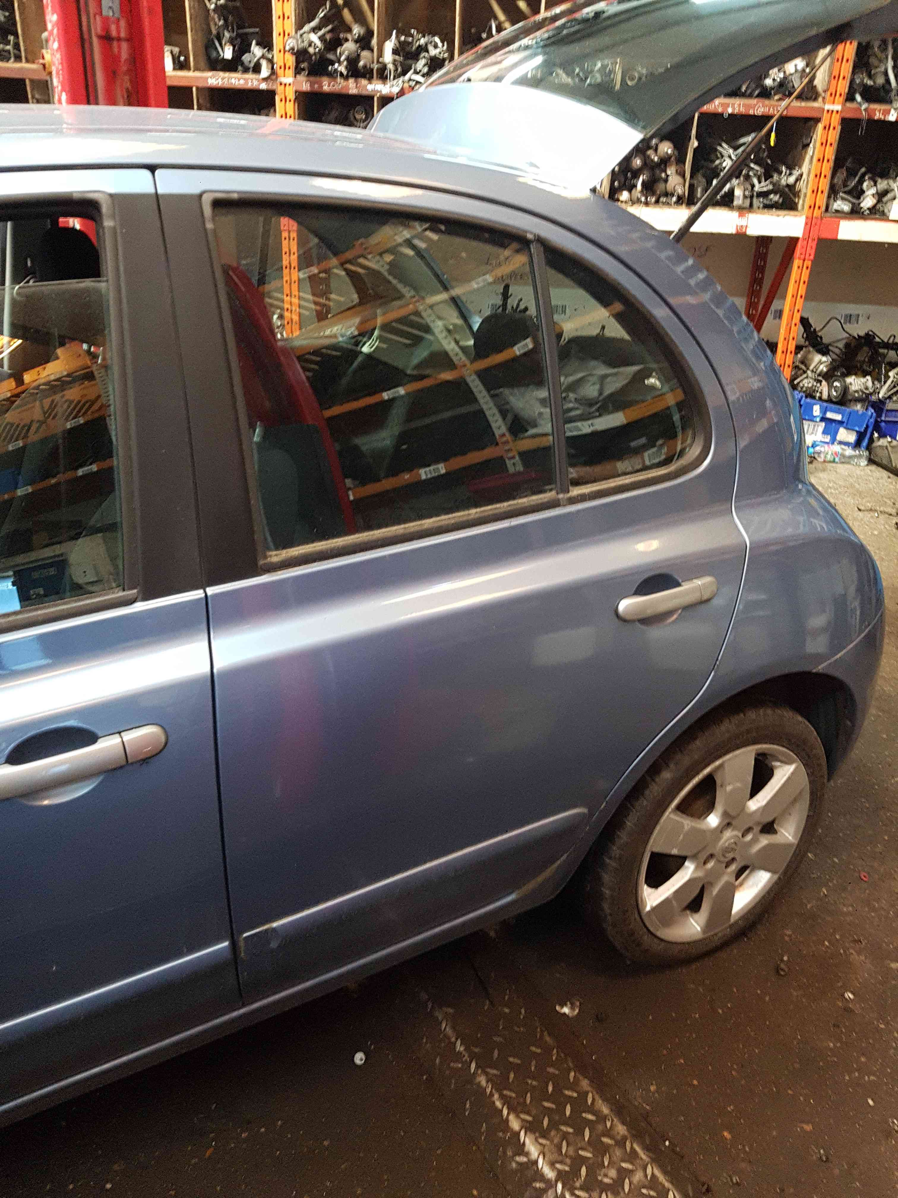 Thumb 7 Nissan Micra K12 2002-2010 Passenger NSR Rear Blue Door B33