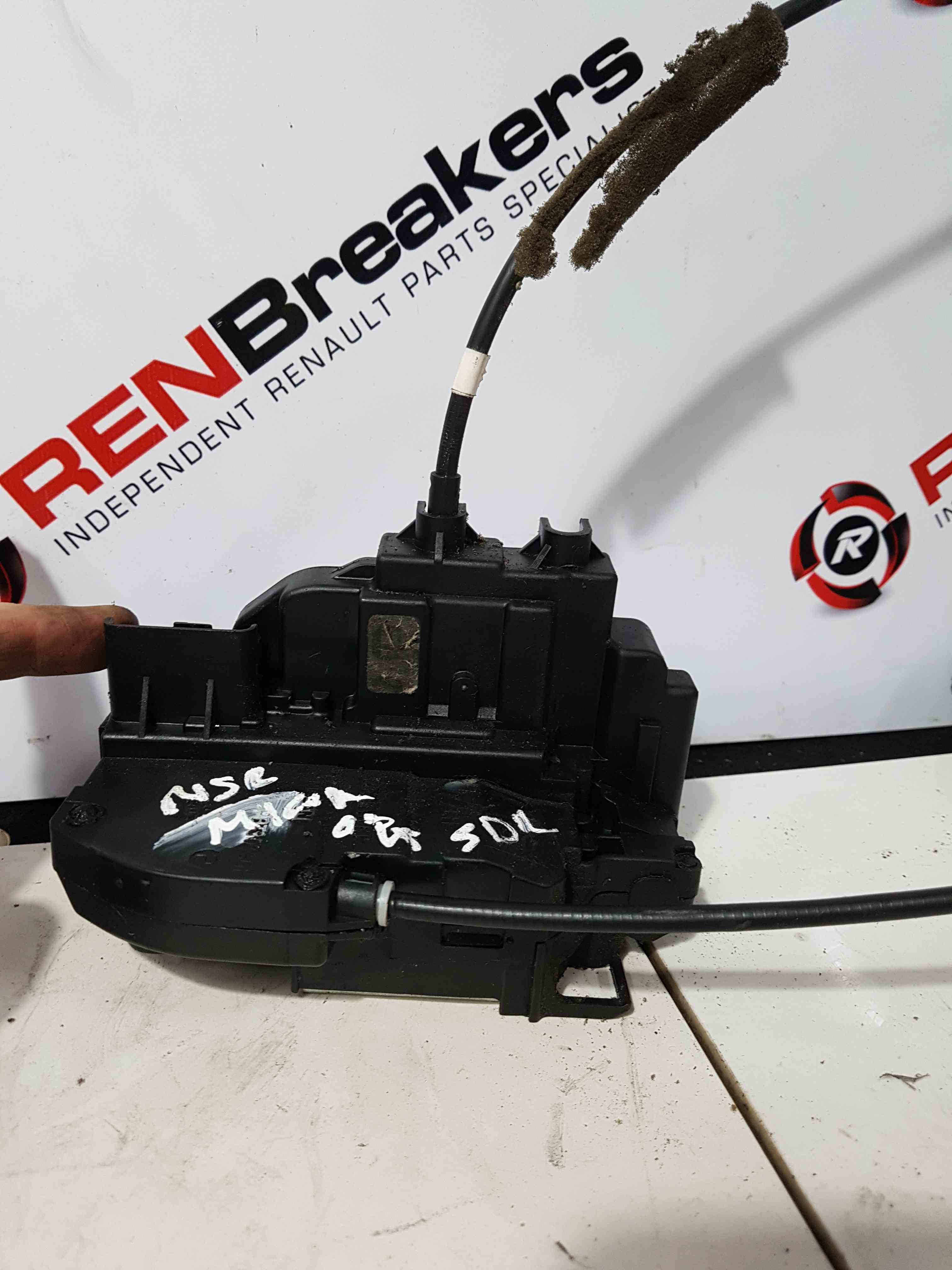 Thumb 7 Nissan Micra K12 2002-2010 Passenger NSR Rear Door Lock Mechanism