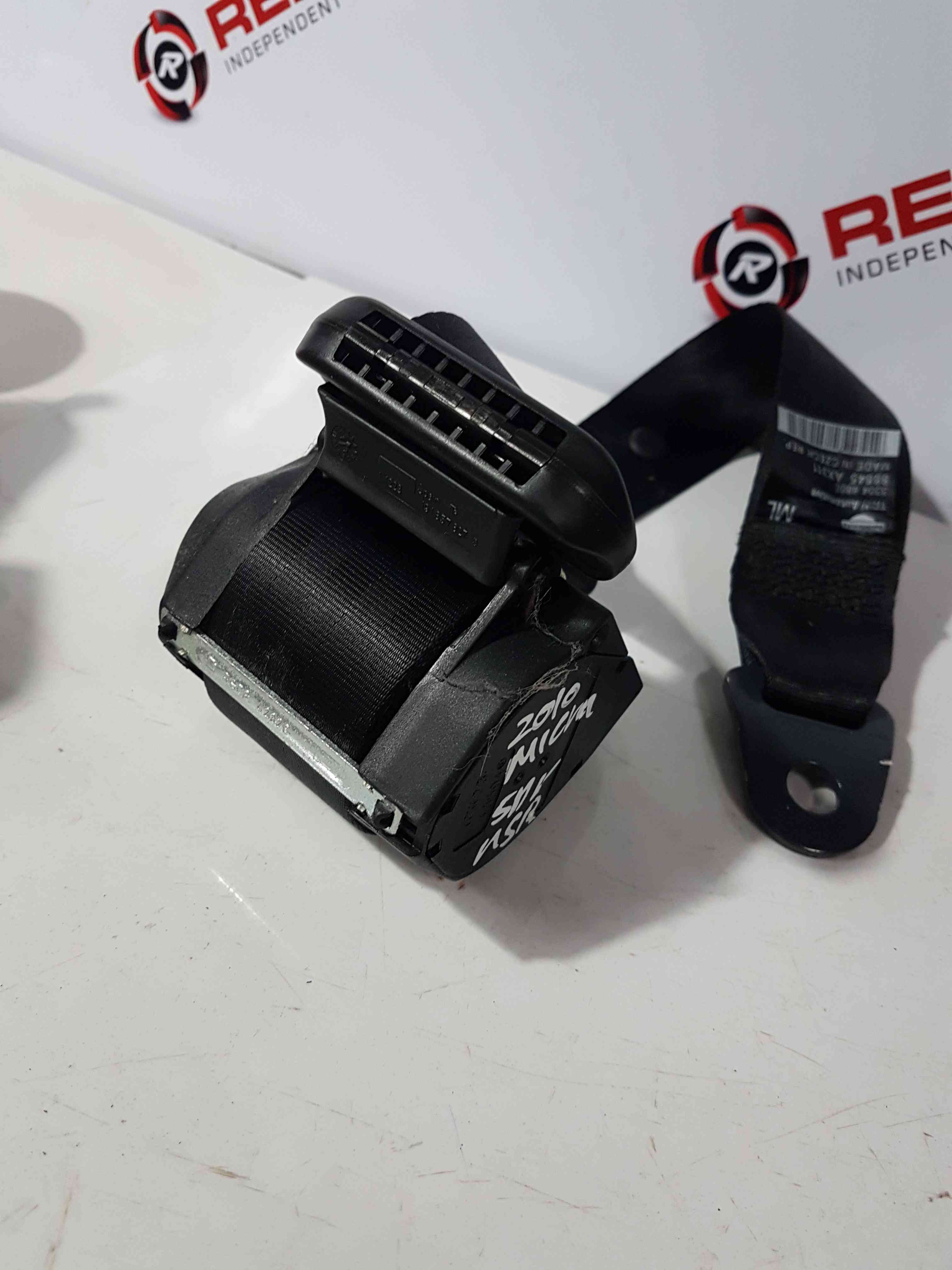 Thumb 4 Nissan Micra K12 2002-2010 Passenger NSR Rear Seat Belt