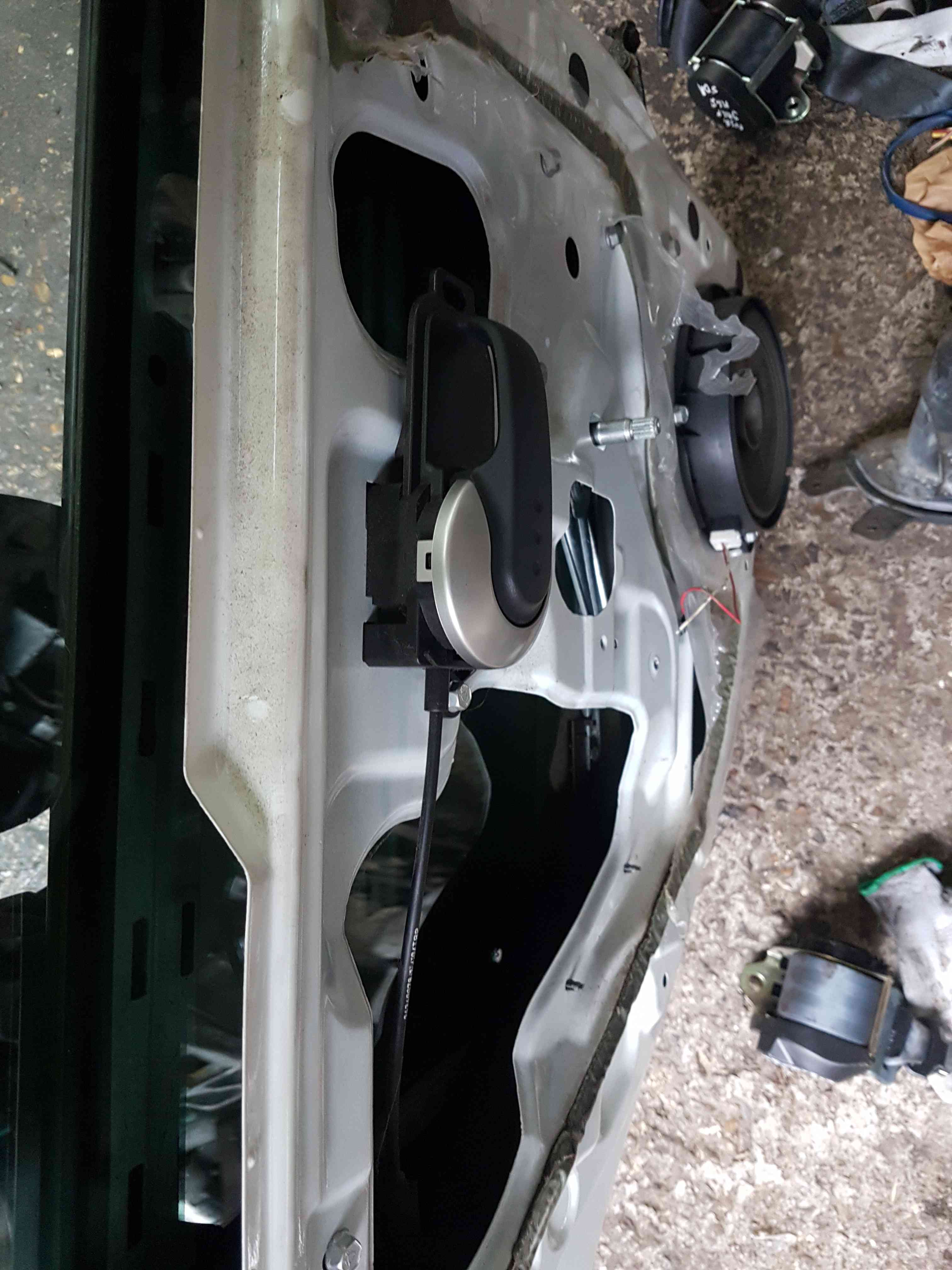 Thumb 2 Nissan Micra K12 2002-2010 Passenger NSR Rear White Door 326