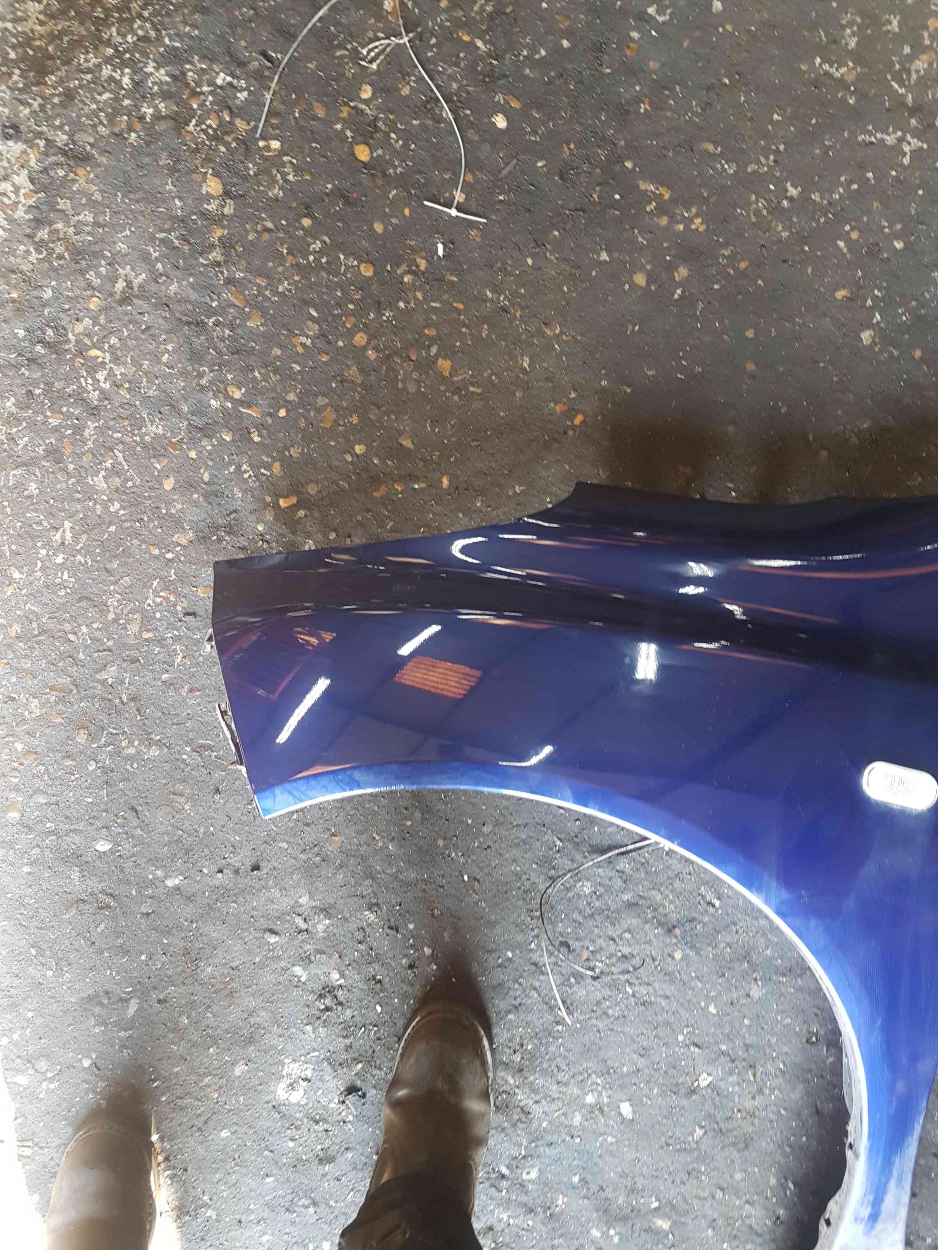 Thumb 3 Nissan Micra K12 2002-2010 Passenger Ns Wing BW6 Blue