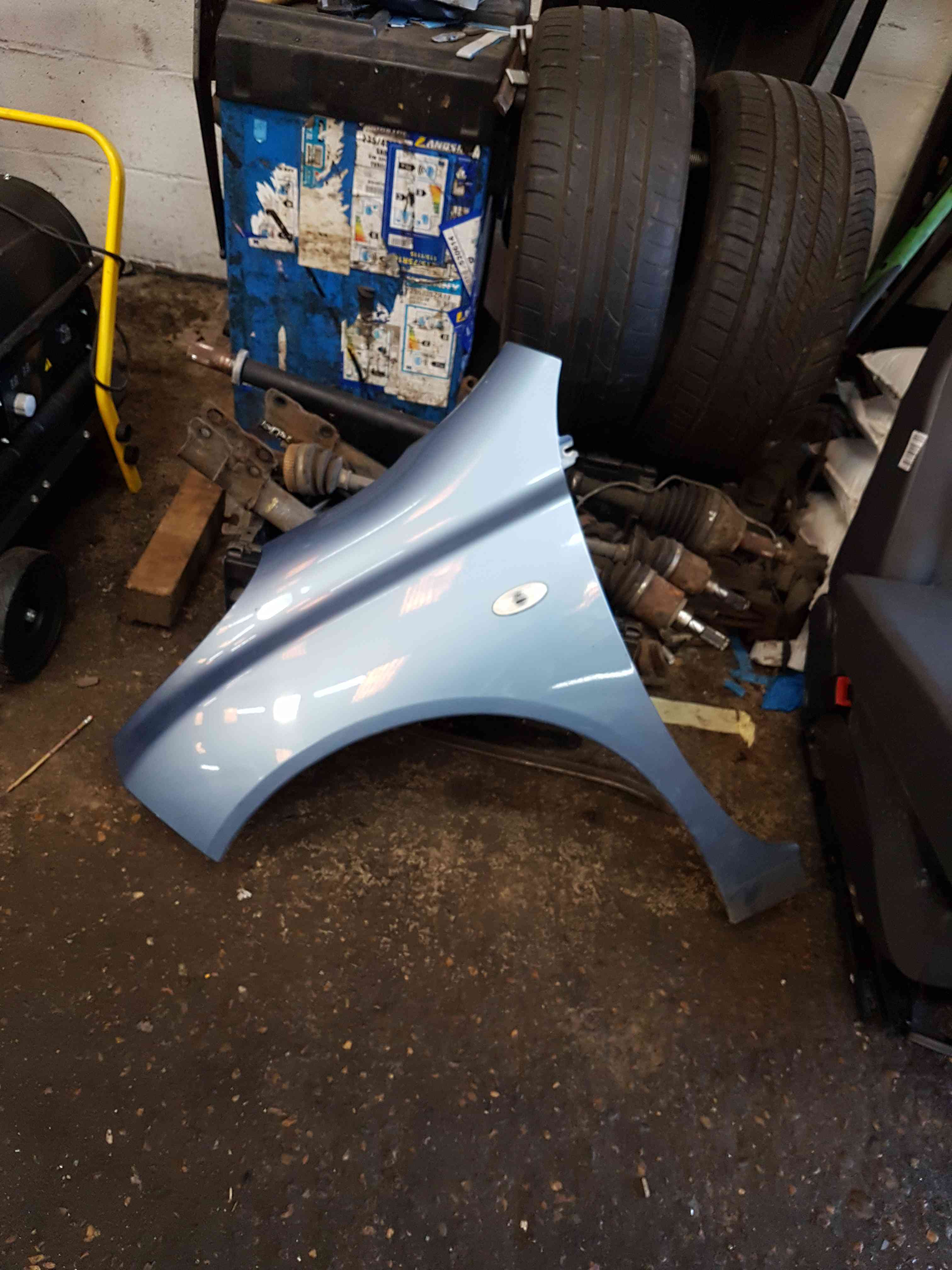 Thumb 2 Nissan Micra K12 2002-2010 Passenger Ns Wing Blue B33