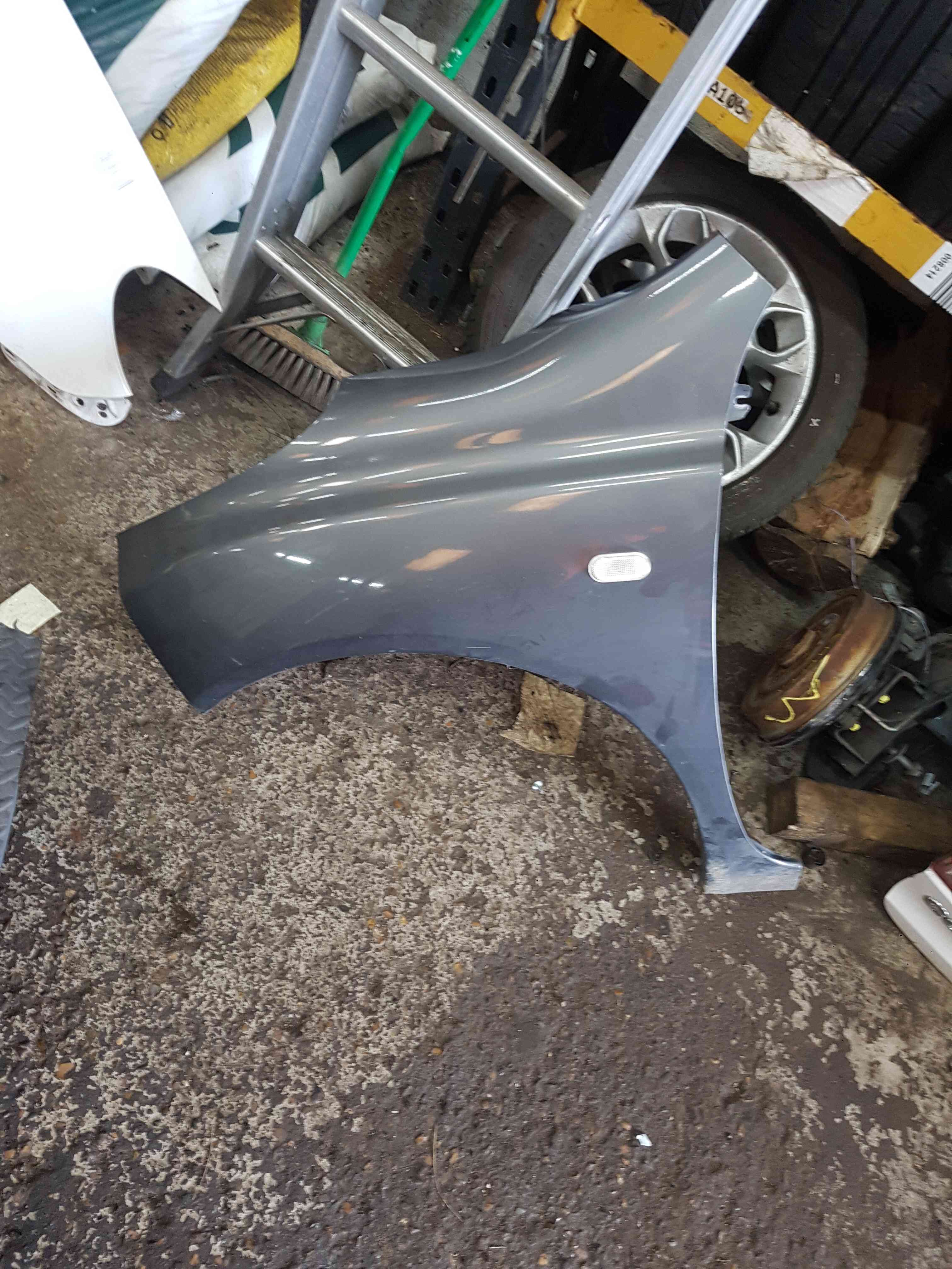Thumb 2 Nissan Micra K12 2002-2010 Passenger Ns Wing Grey Metallic KY5