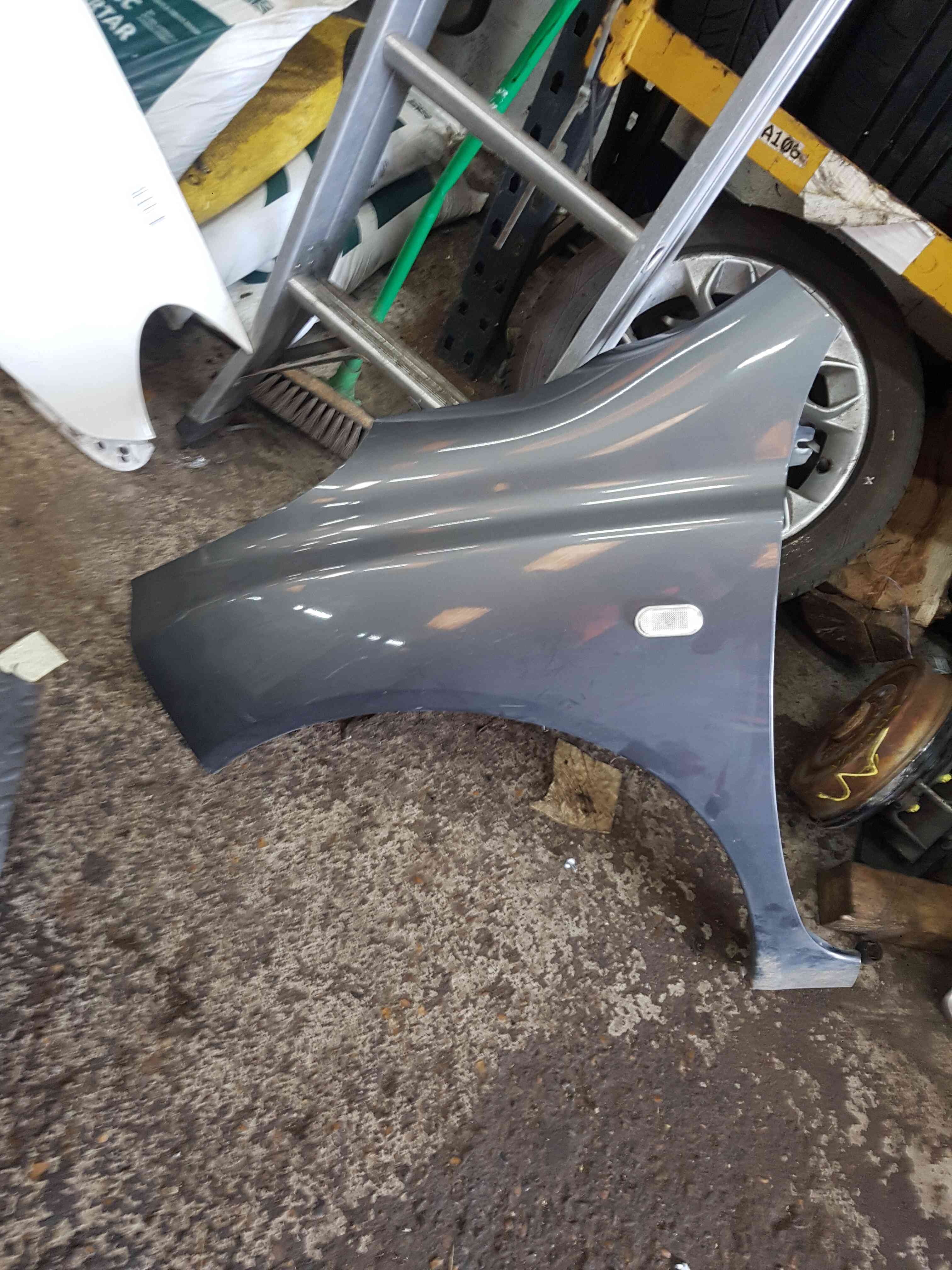 Thumb 3 Nissan Micra K12 2002-2010 Passenger Ns Wing Grey Metallic KY5