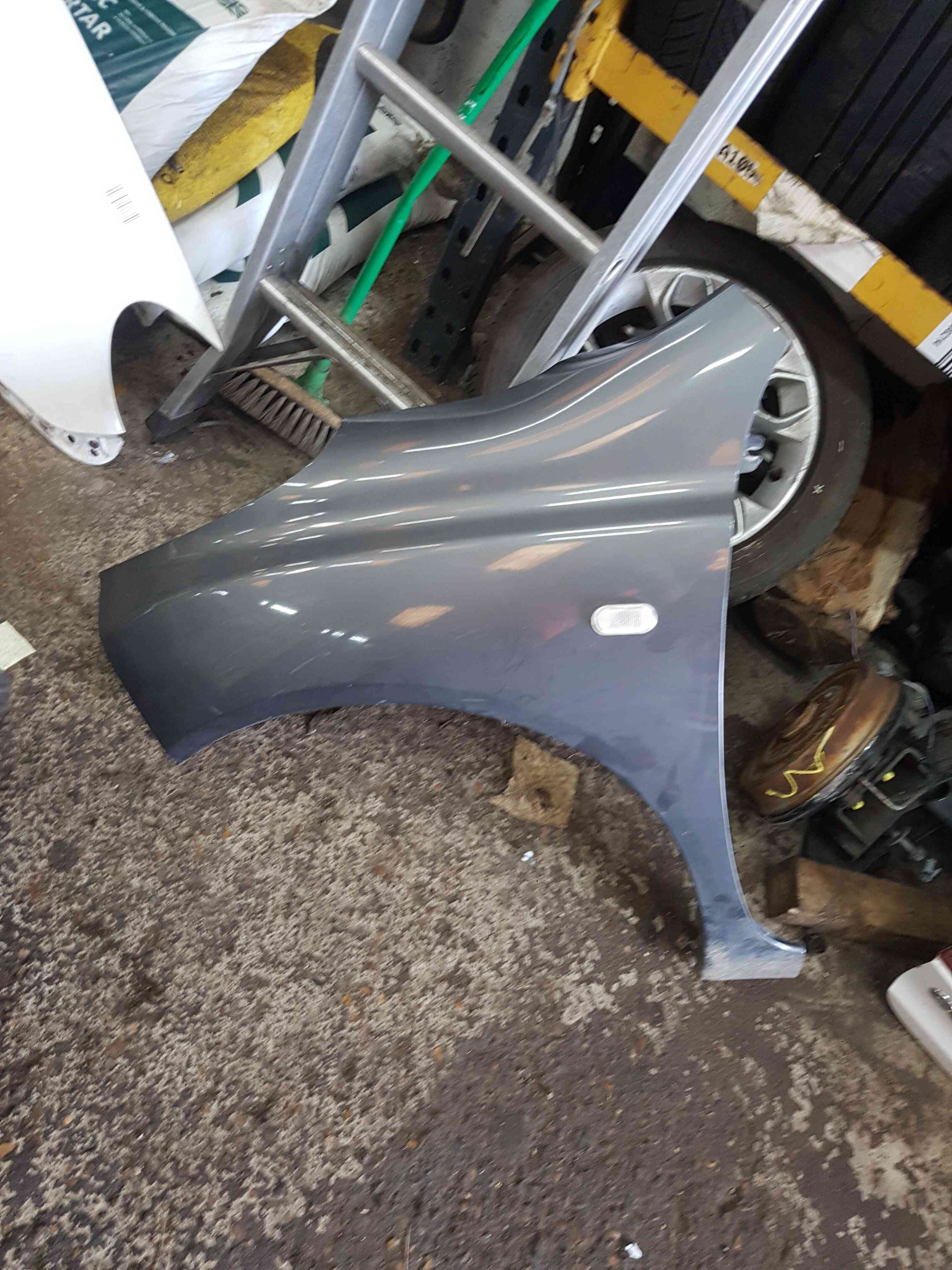 Thumb 4 Nissan Micra K12 2002-2010 Passenger Ns Wing Grey Metallic KY5