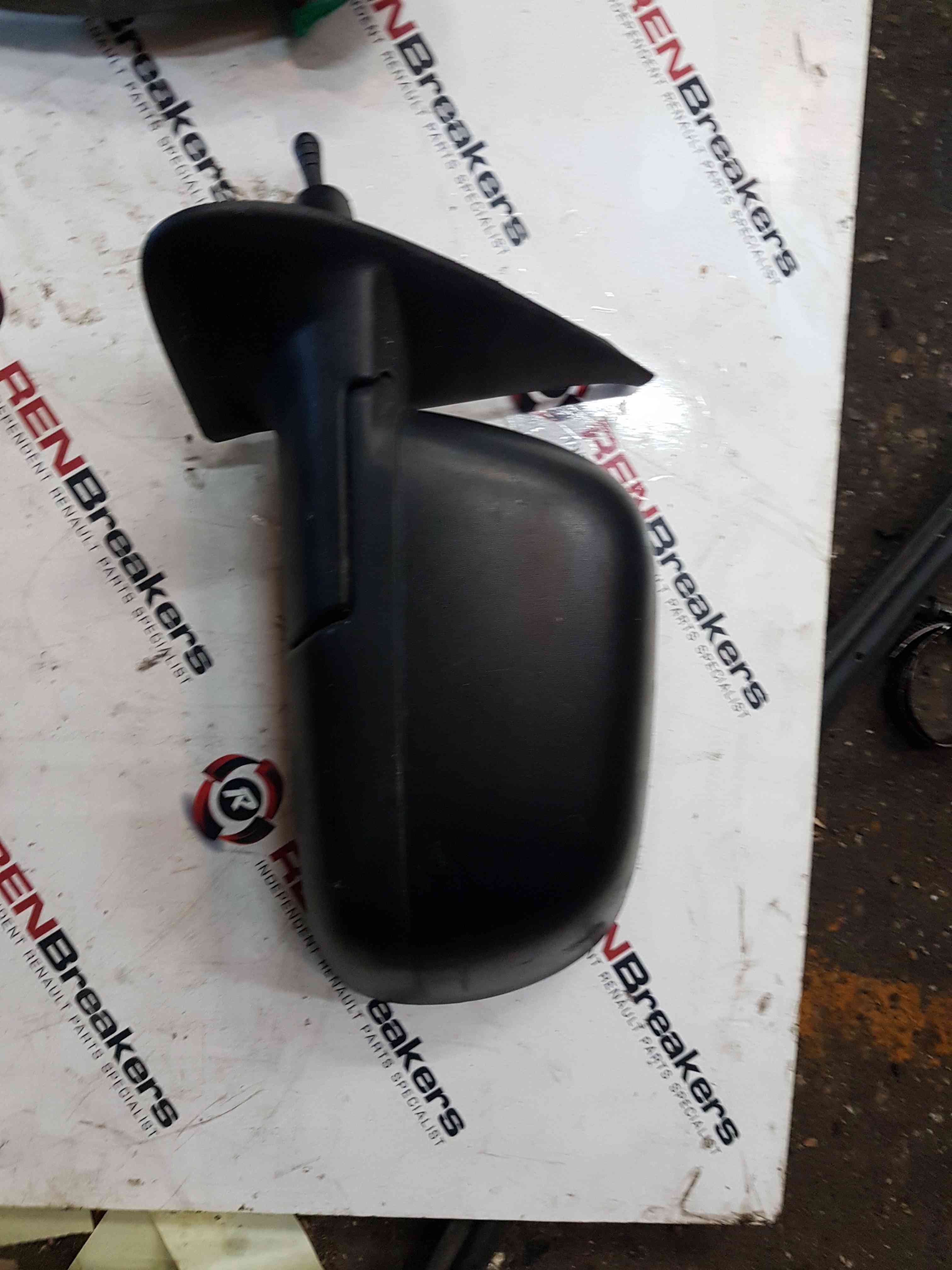 Thumb 2 Nissan Micra K12 2002-2010 Passenger Ns Wing Mirror Black Plastic Manual
