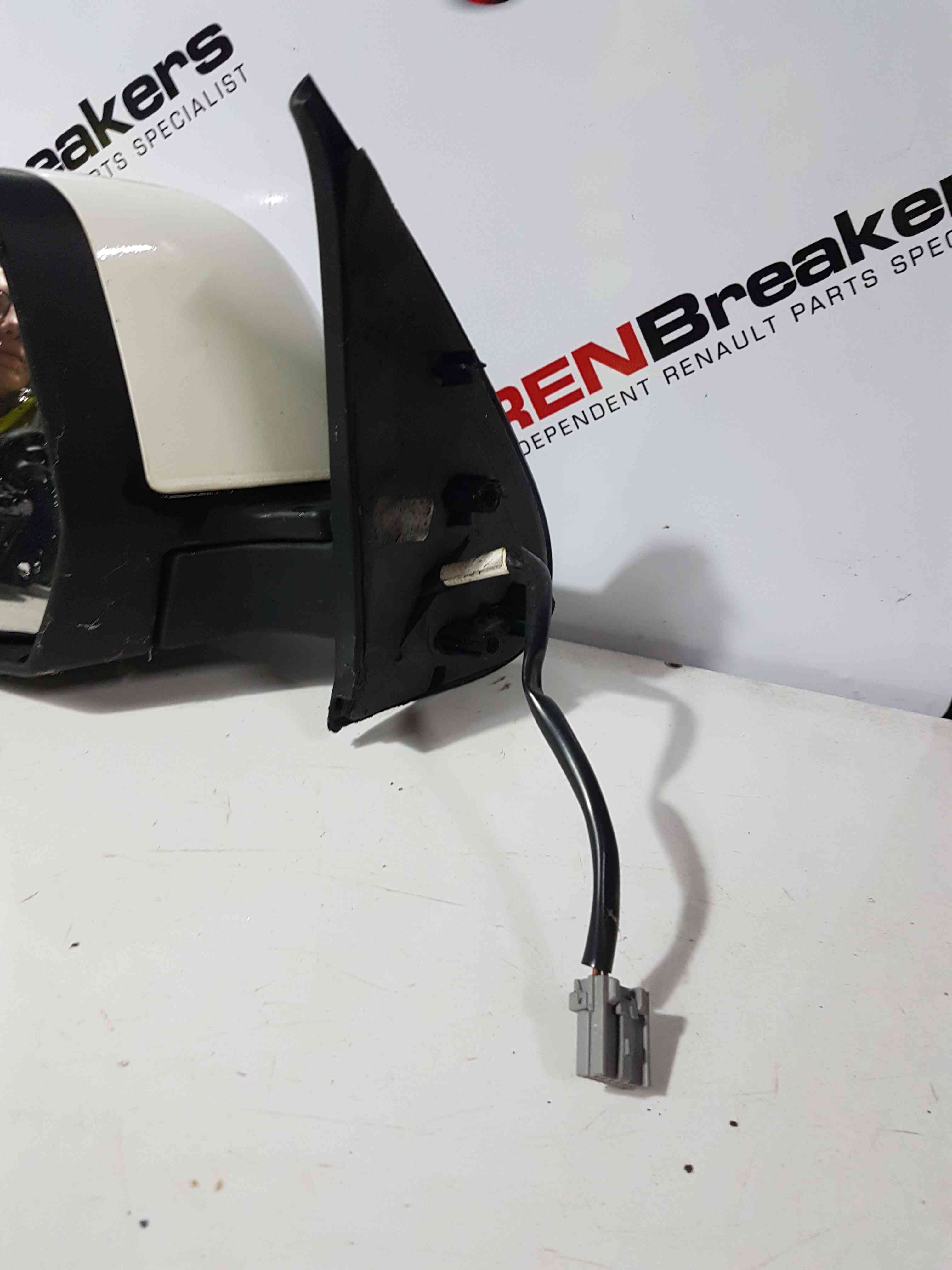 Thumb 7 Nissan Micra K12 2002-2010 Passenger Ns Wing Mirror White 326