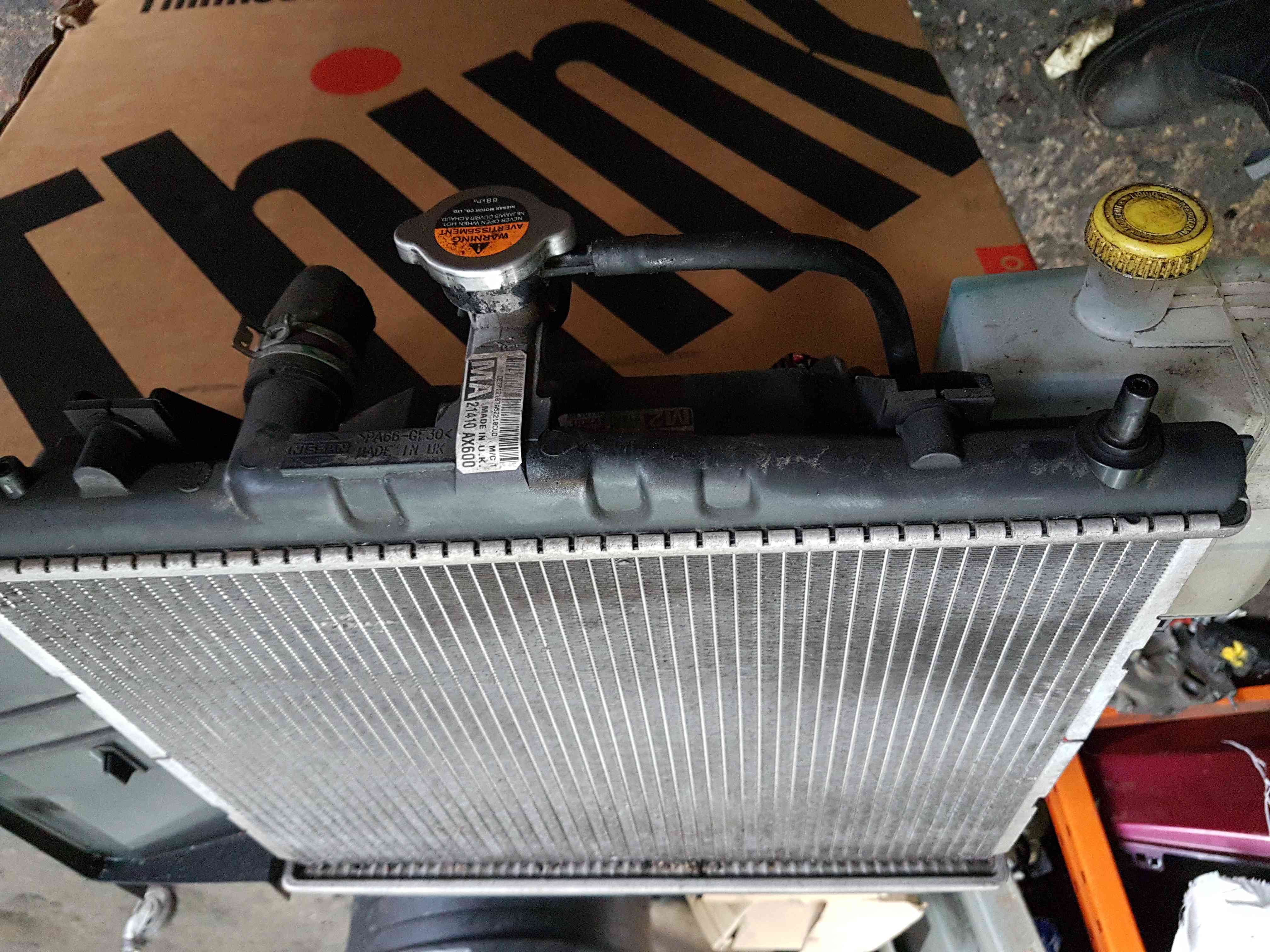 Thumb 3 Nissan Micra K12 2002-2010 RAD Pack Radiator + Cooling FAN 1.2 16V 21410AX600