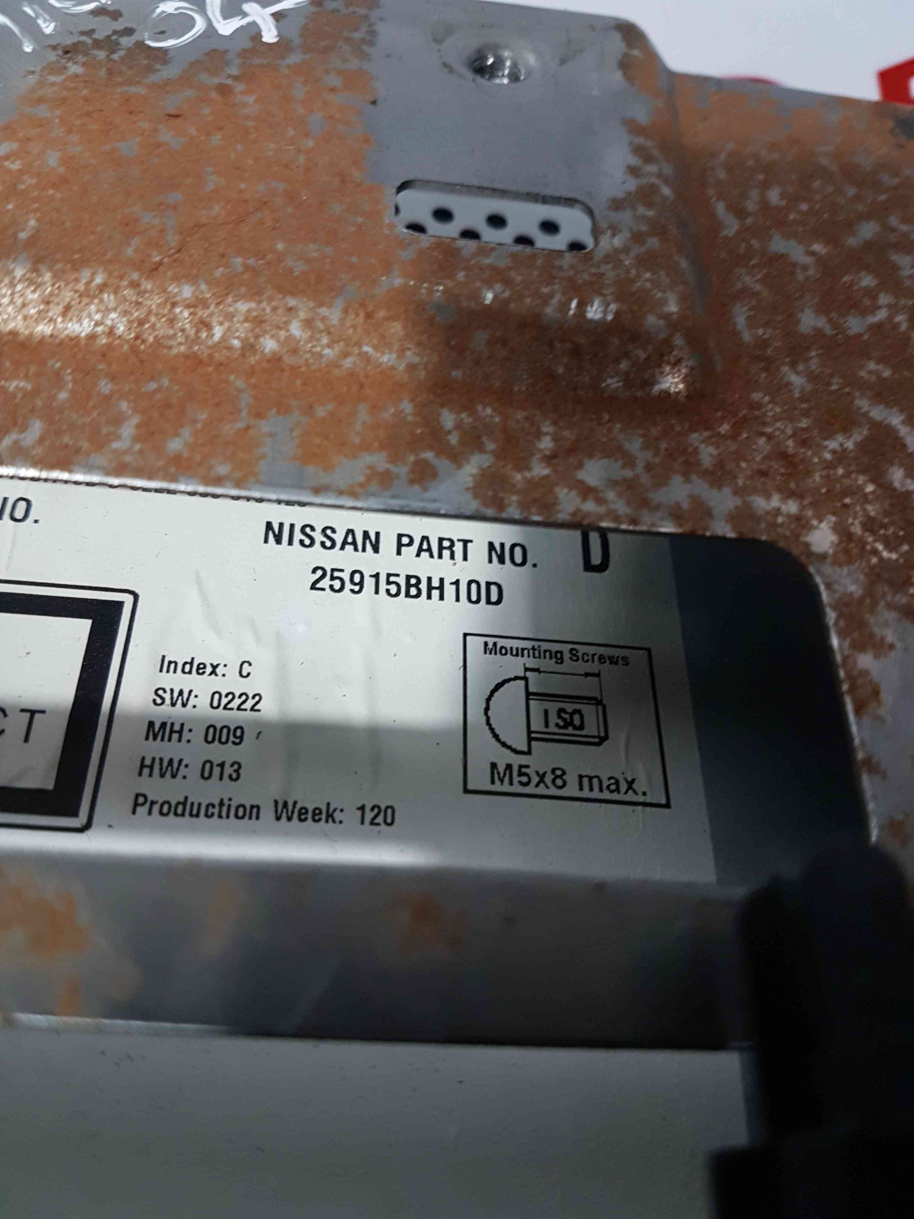 Thumb 9 Nissan Micra K12 2002-2010 Radio Cd Player Stereo Unit + Code 25915Bh10d