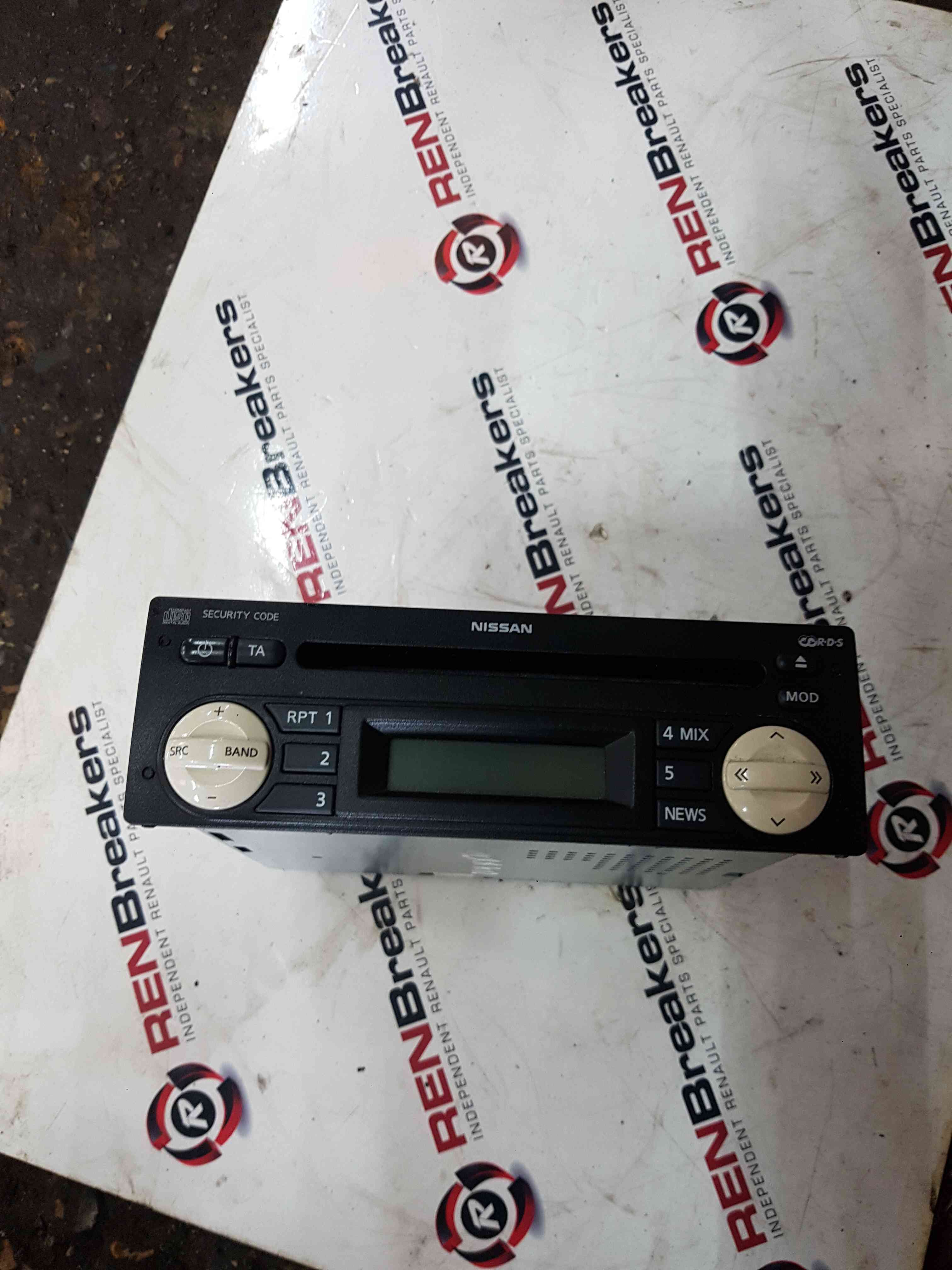Thumb 2 Nissan Micra K12 2002-2010 Radio Cd Player Stereo Unit 7645384318