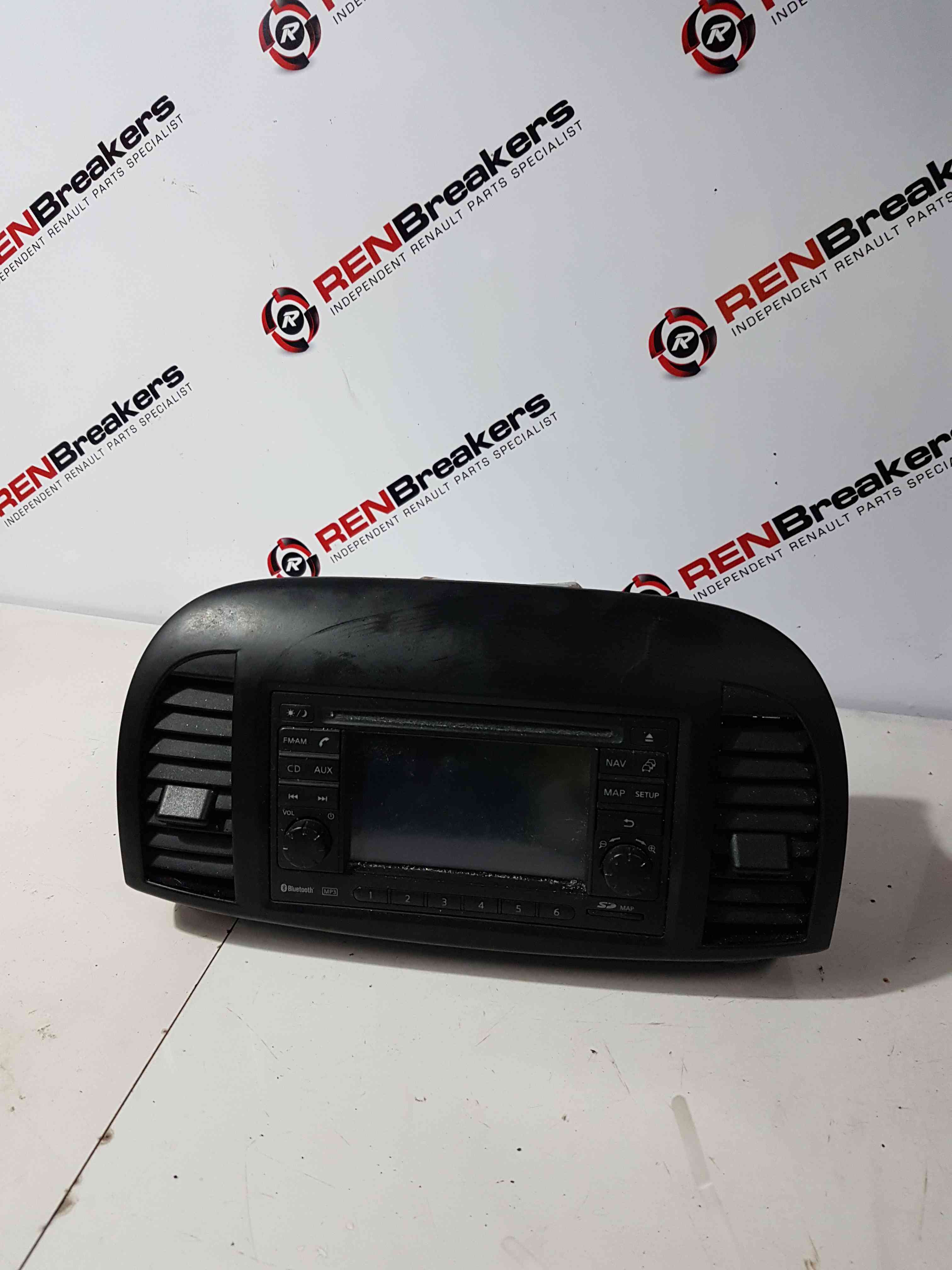 Thumb 3 Nissan Micra K12 2002-2010 Radio Cd Player Stereo Unit With Code 25915BH10D