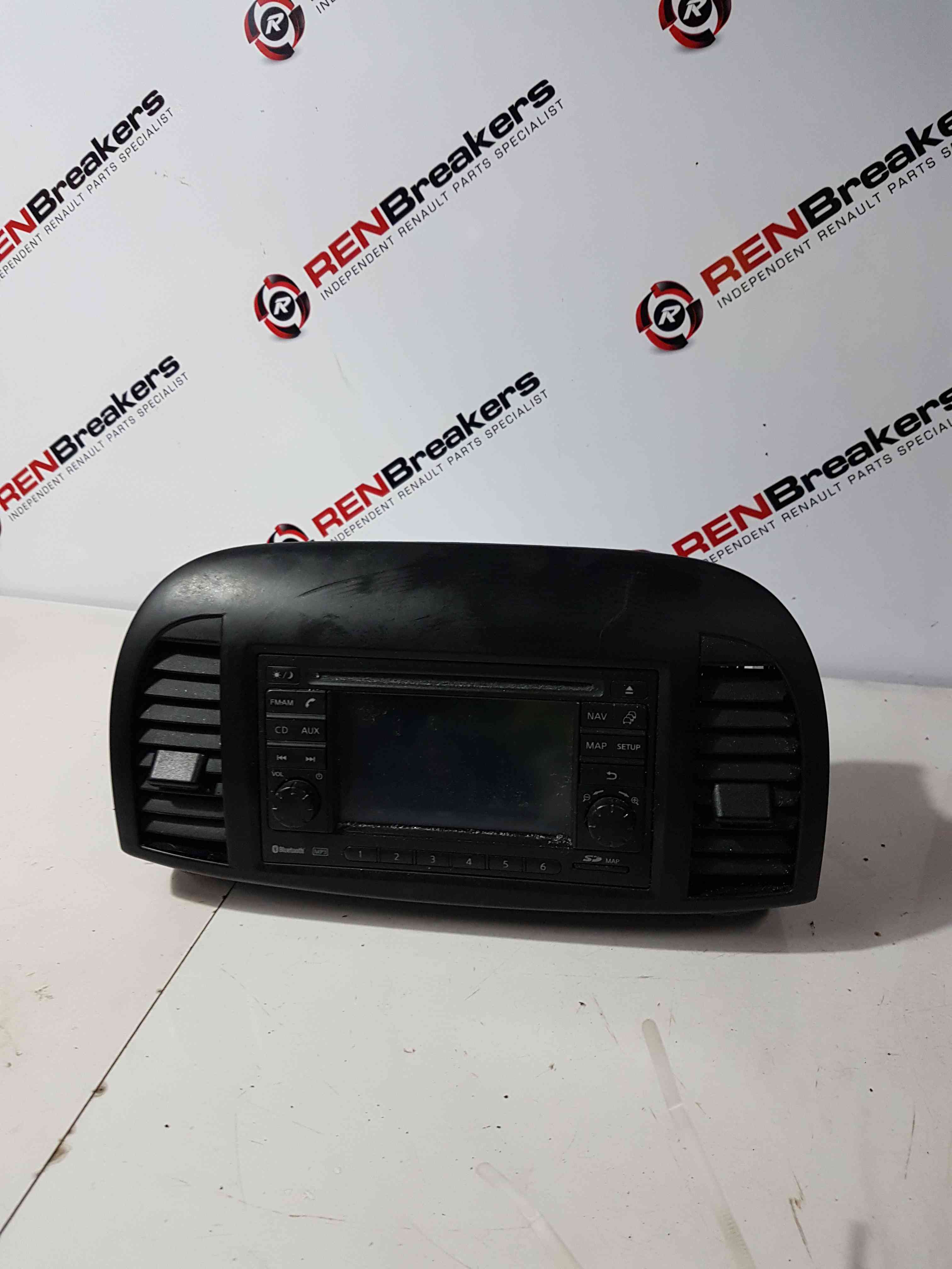 Thumb 4 Nissan Micra K12 2002-2010 Radio Cd Player Stereo Unit With Code 25915BH10D