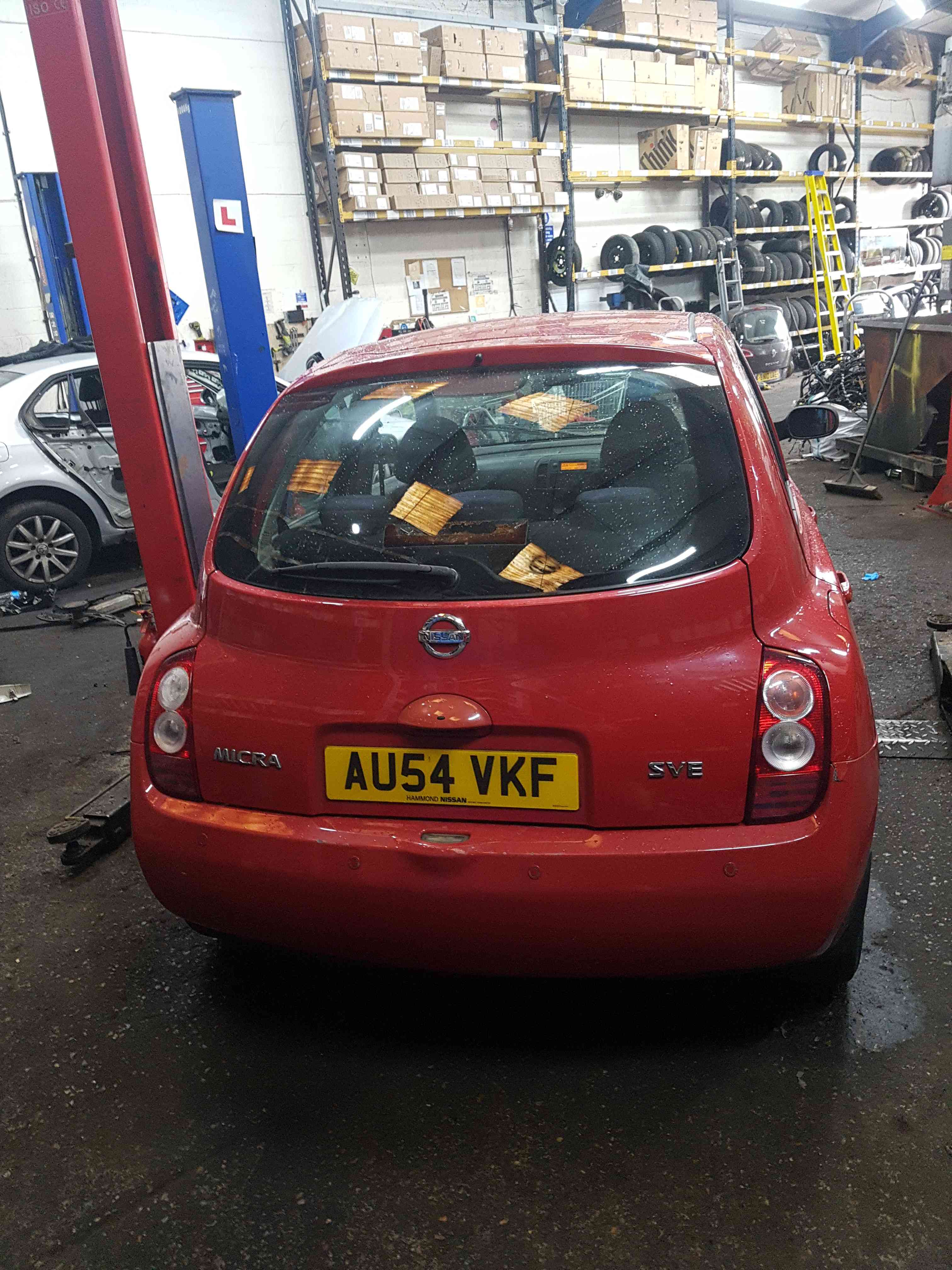 Thumb 2 Nissan Micra K12 2002-2010 Rear Boot Tailgate Z10 RED