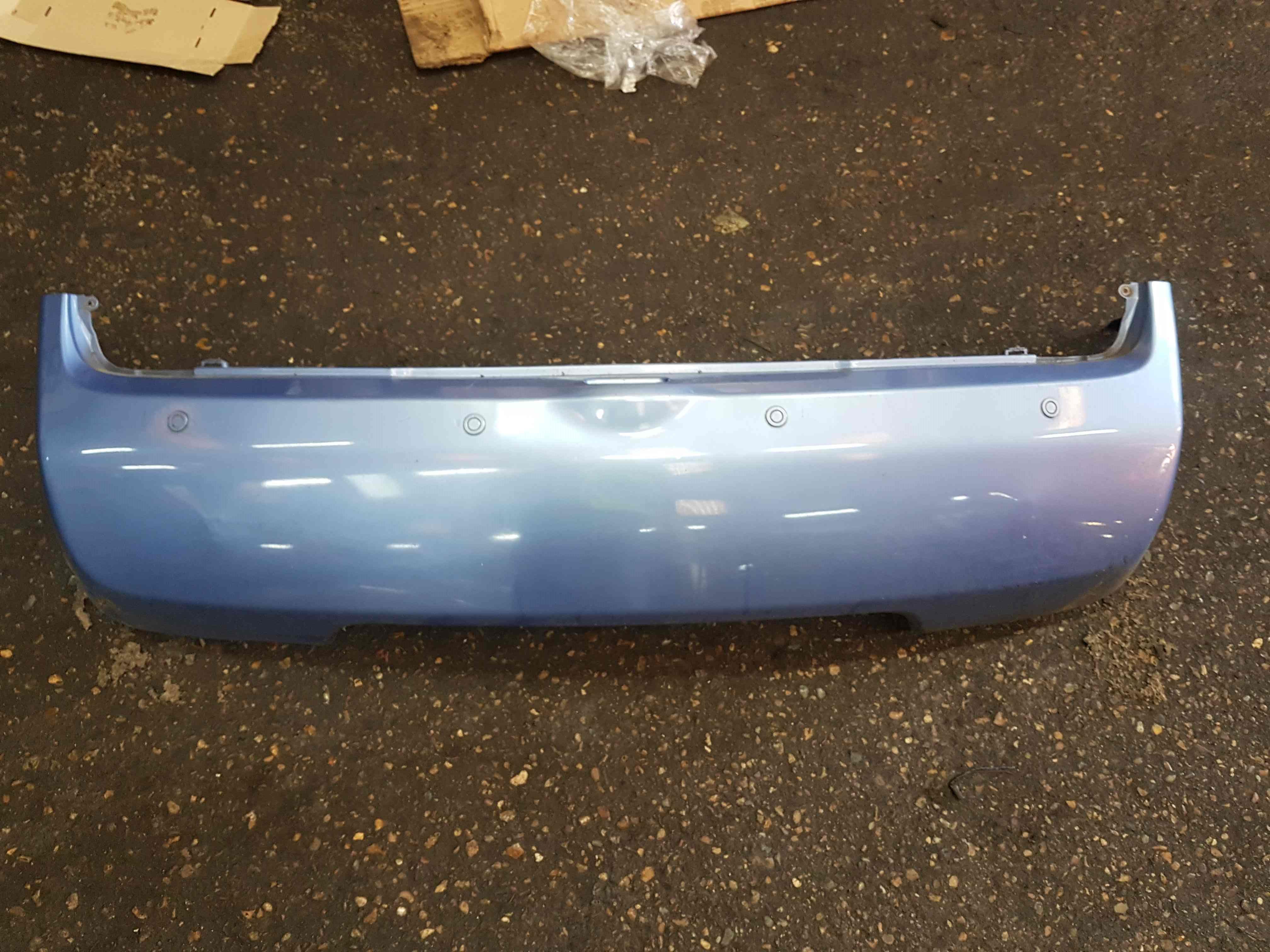 Thumb 3 Nissan Micra K12 2002-2010 Rear Bumper Corn Flower Blue t12