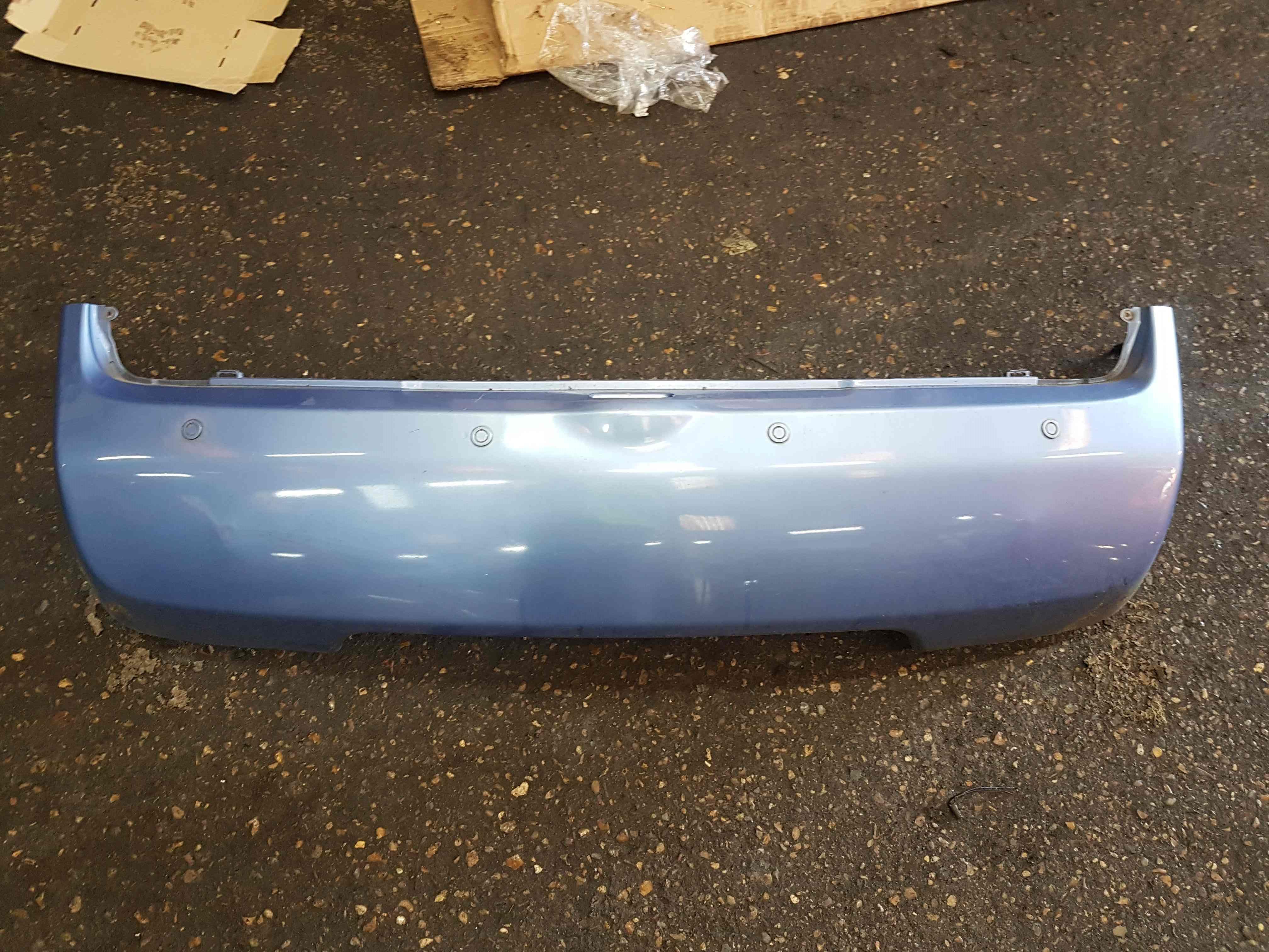 Thumb 4 Nissan Micra K12 2002-2010 Rear Bumper Corn Flower Blue t12