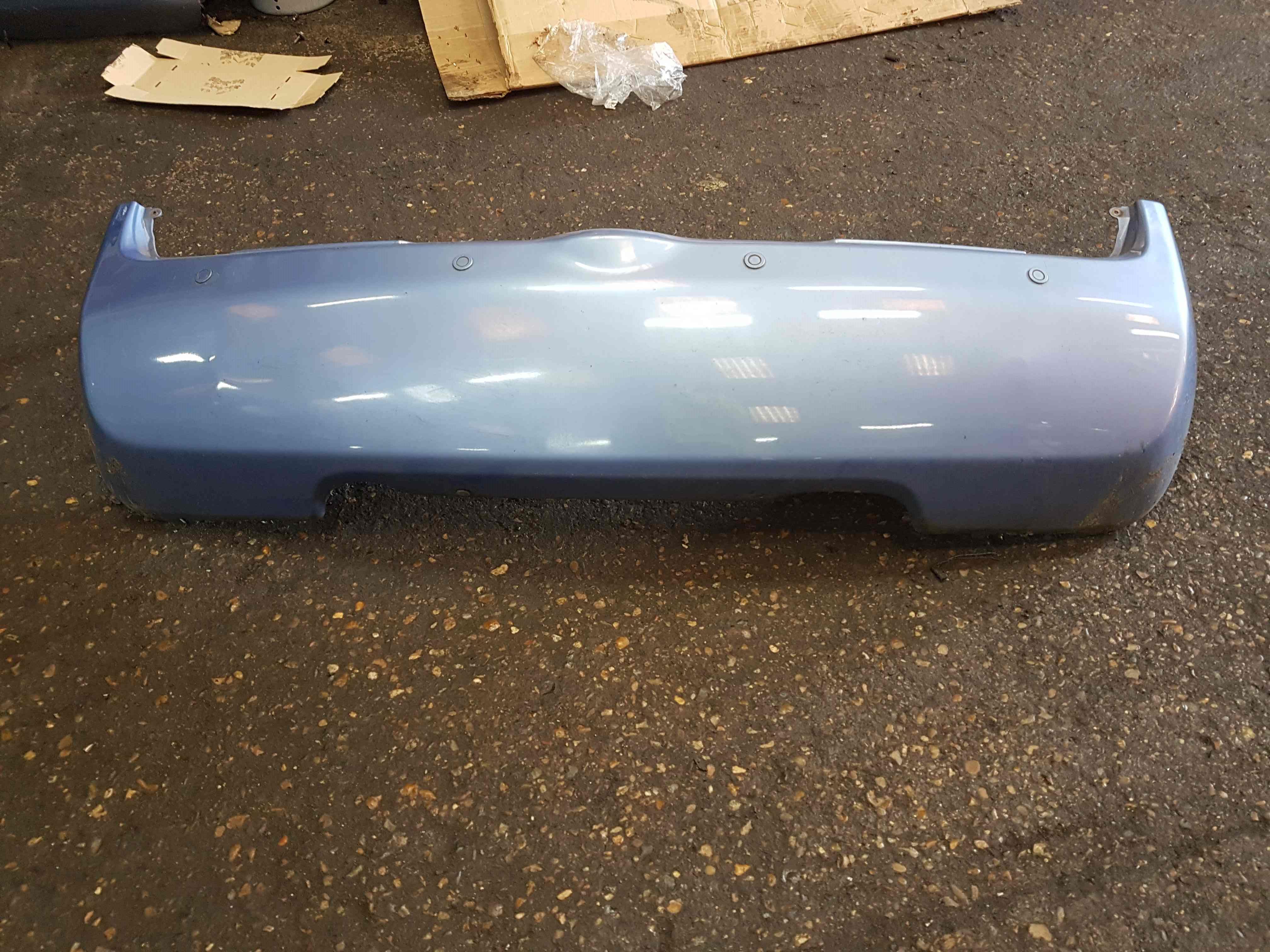 Thumb 5 Nissan Micra K12 2002-2010 Rear Bumper Corn Flower Blue t12