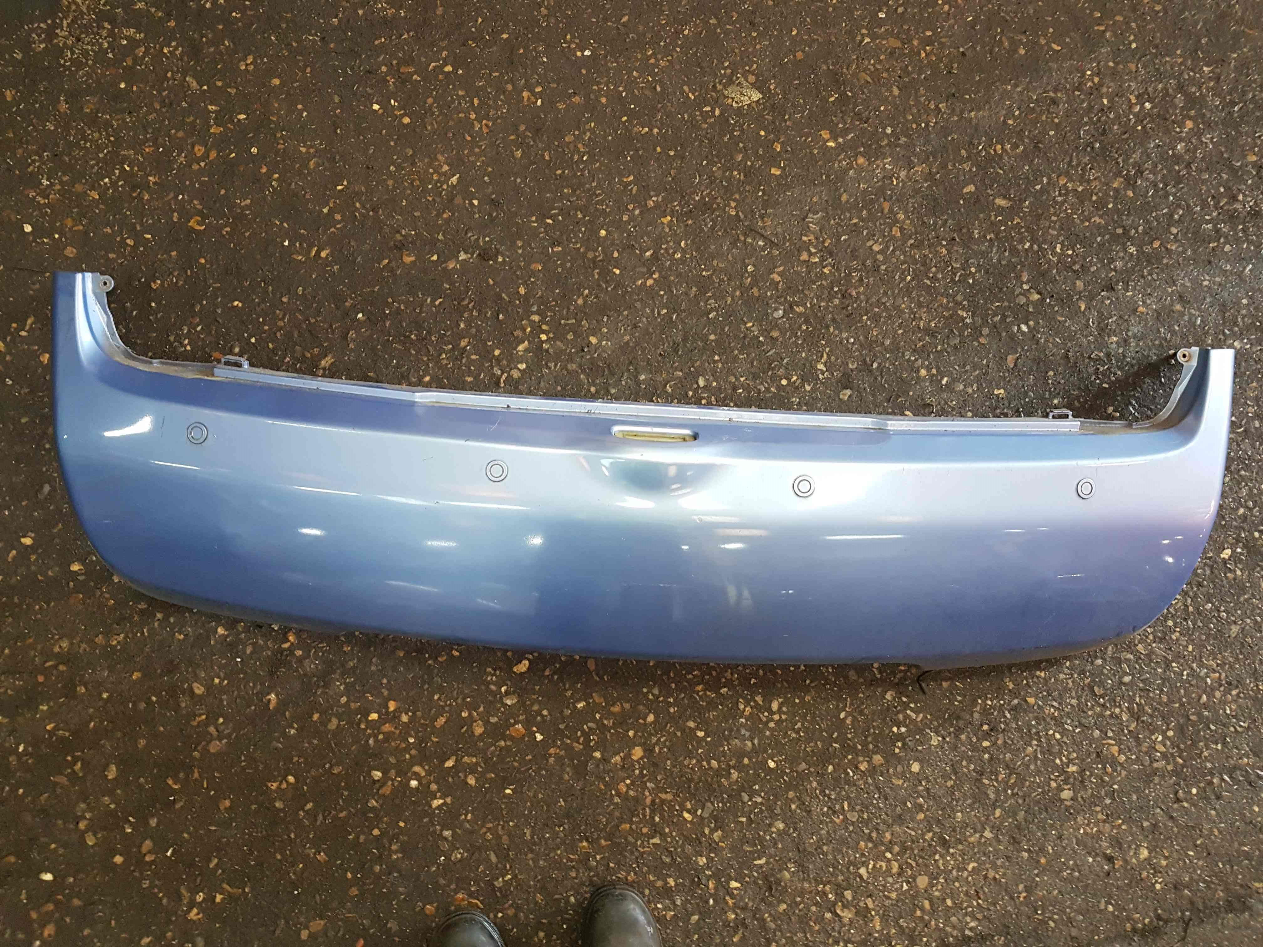 Thumb 6 Nissan Micra K12 2002-2010 Rear Bumper Corn Flower Blue t12