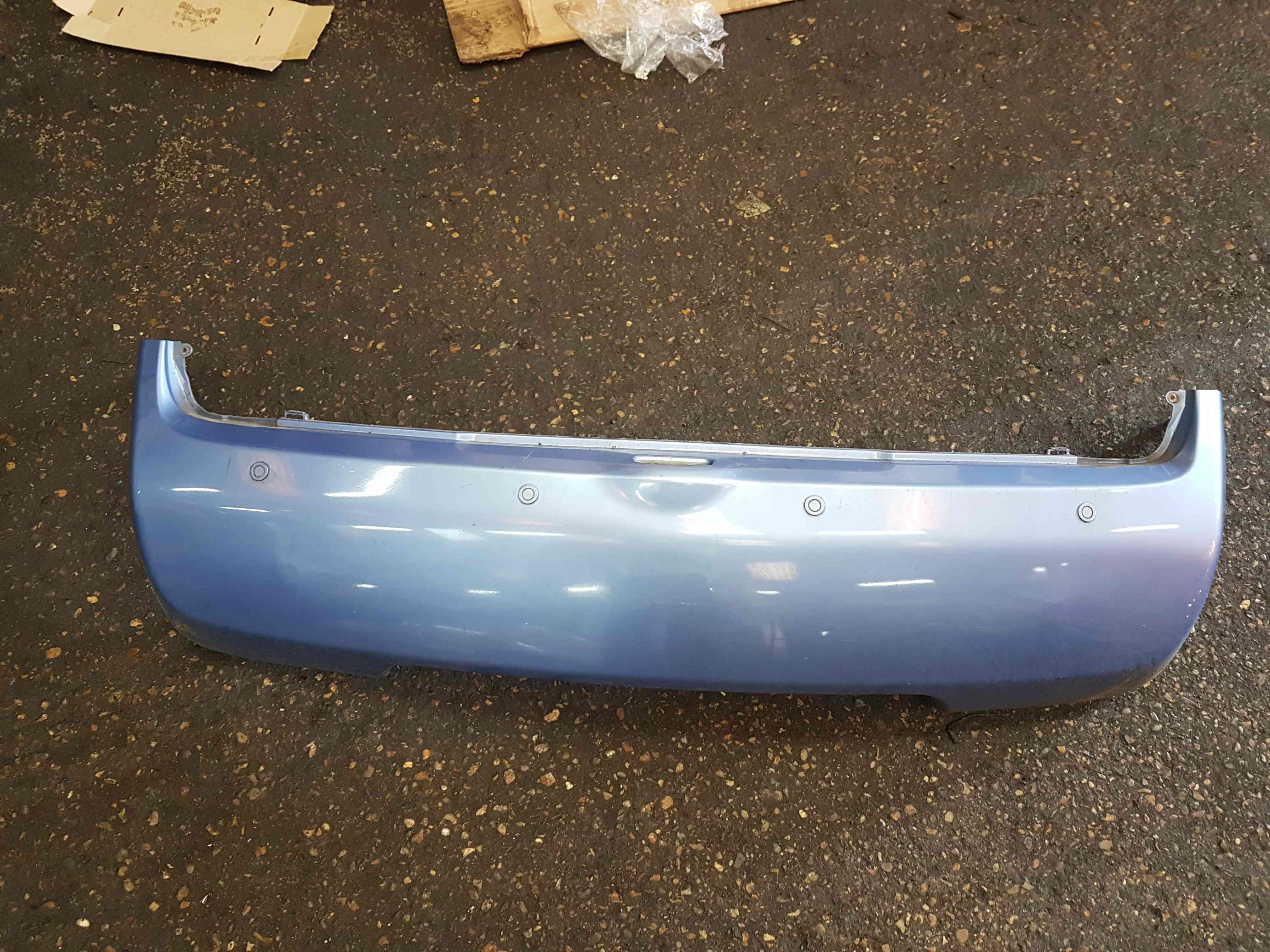 Thumb 8 Nissan Micra K12 2002-2010 Rear Bumper Corn Flower Blue t12
