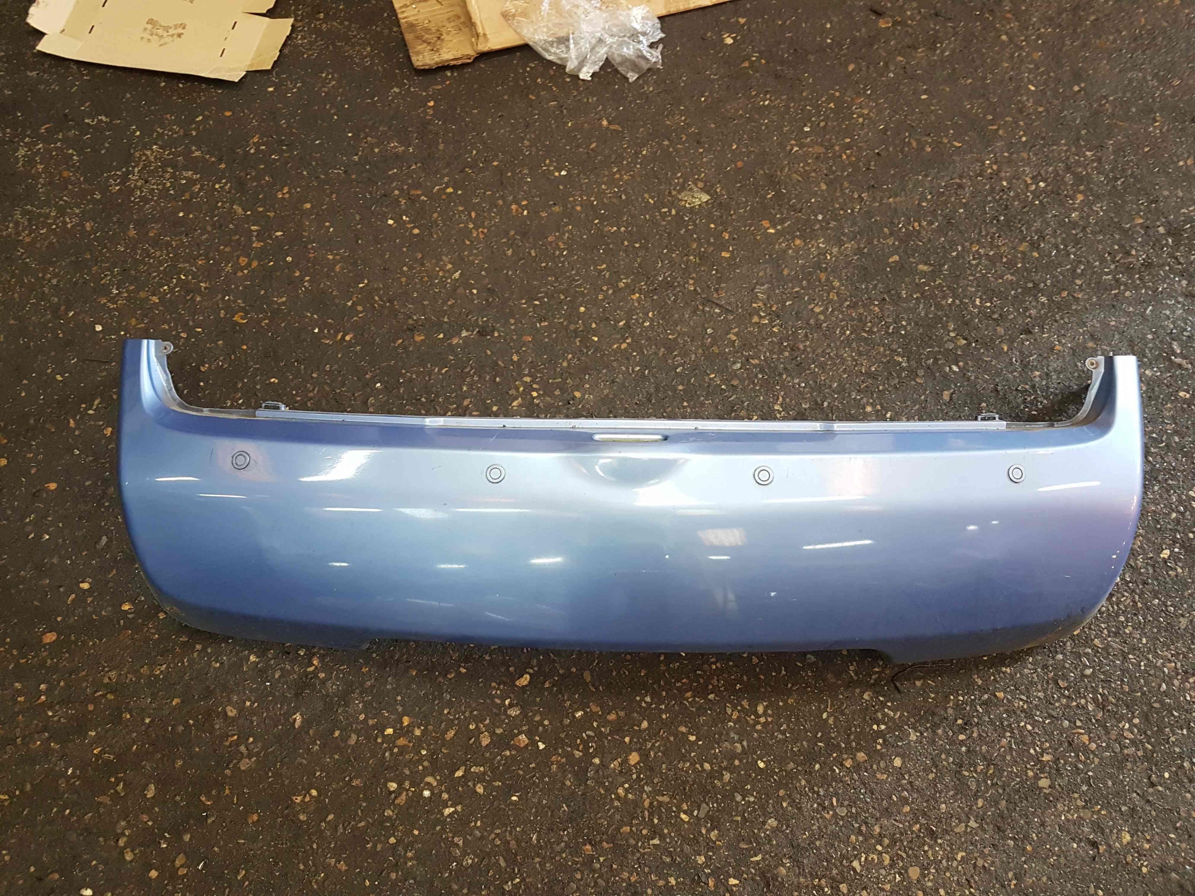 Thumb 9 Nissan Micra K12 2002-2010 Rear Bumper Corn Flower Blue t12