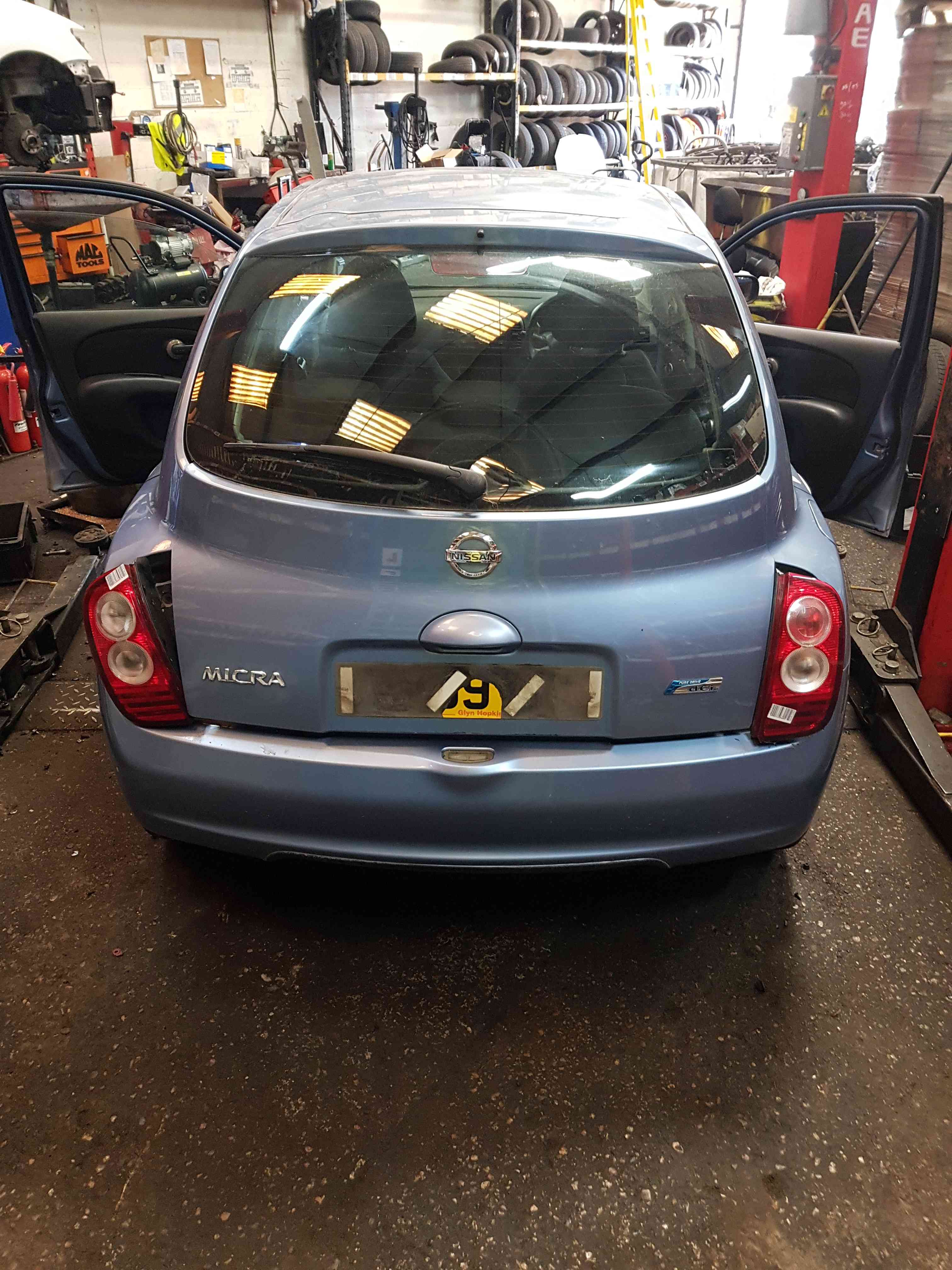 Thumb 3 Nissan Micra K12 2002-2010 Rear Tailgate Boot Hatch LID B33 Blue