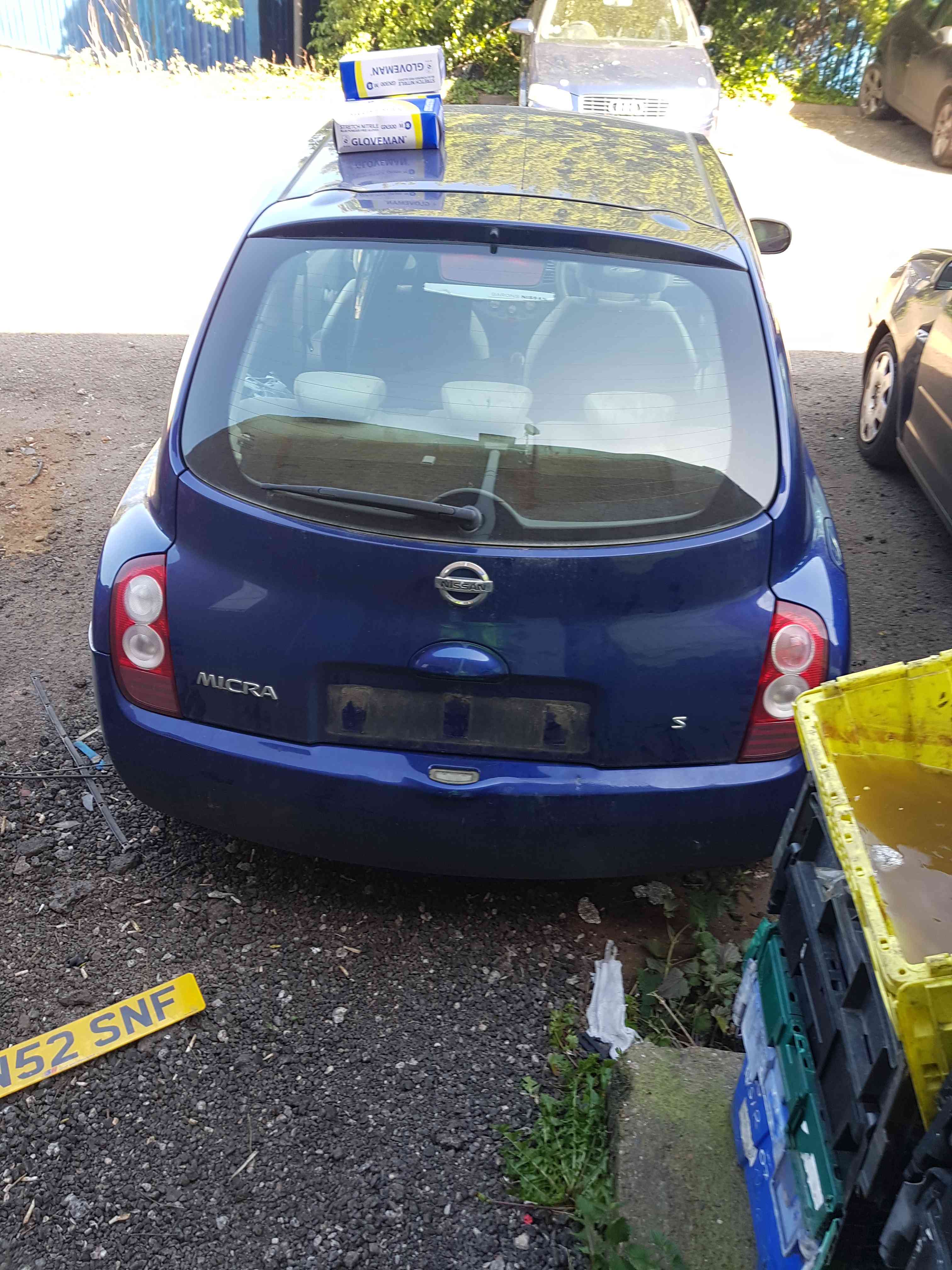 Thumb 4 Nissan Micra K12 2002-2010 Rear Tailgate Boot Hatch LID BW6 Blue