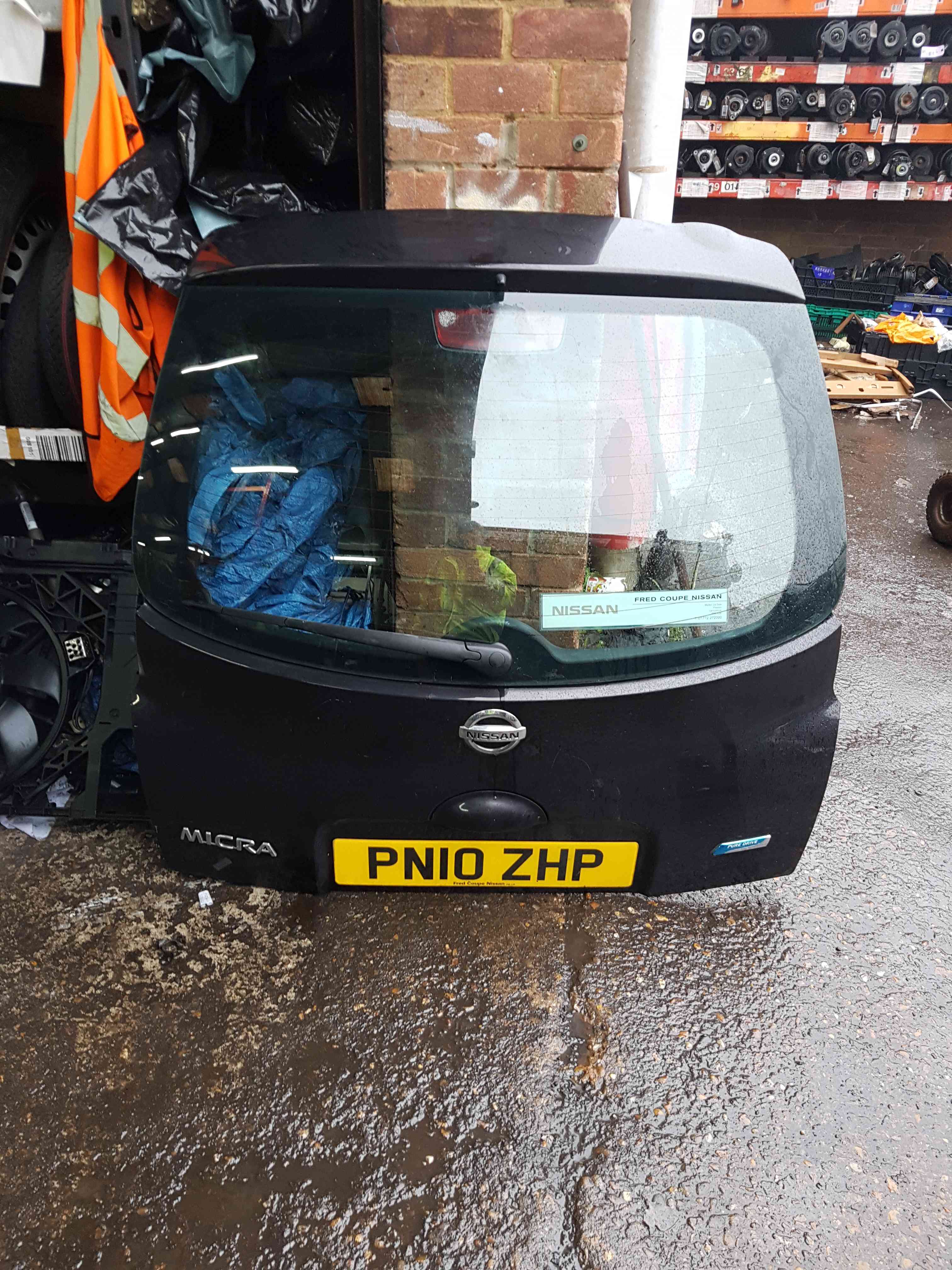 Thumb 3 Nissan Micra K12 2002-2010 Rear Tailgate Boot Purple GAB