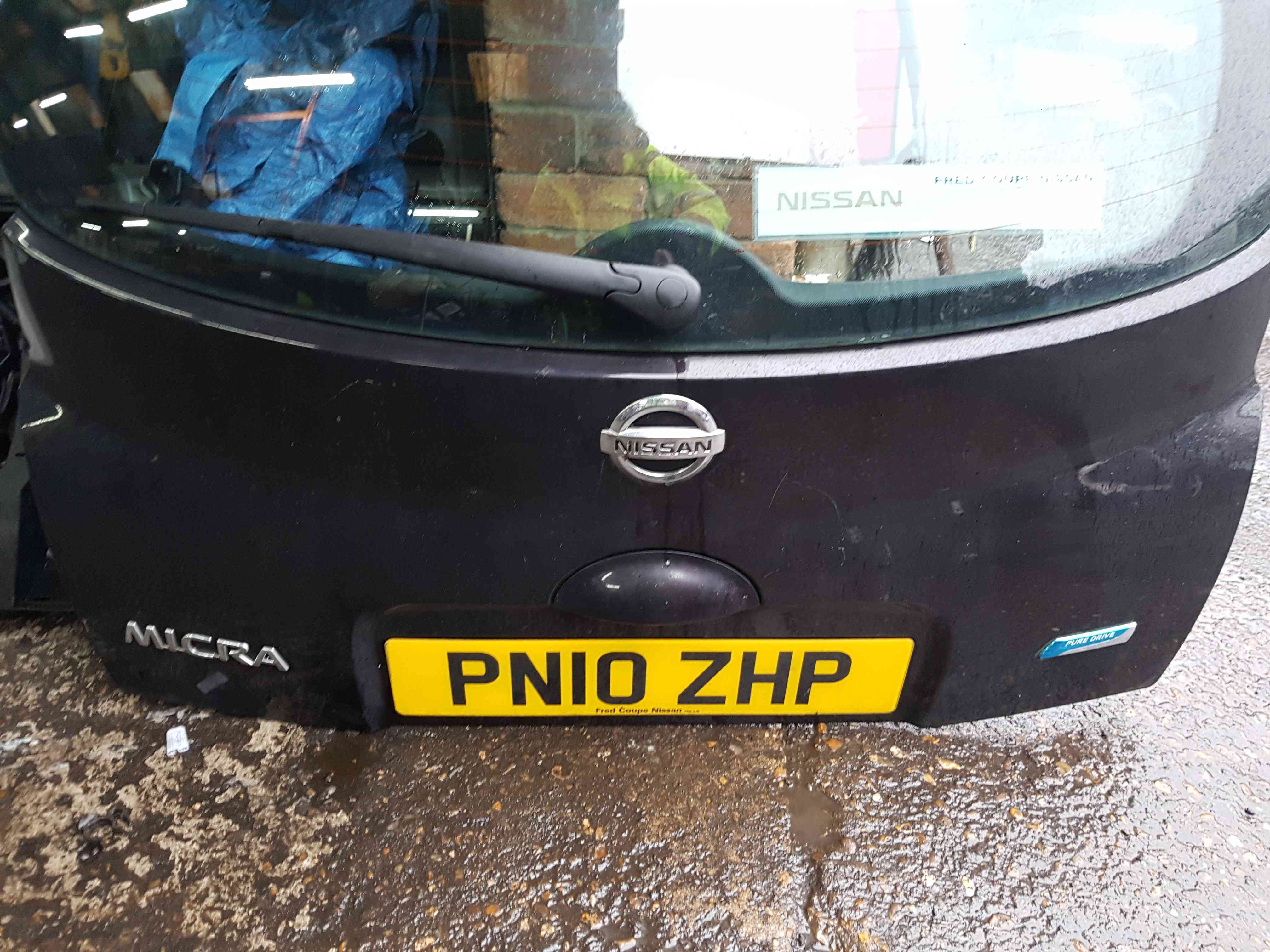 Thumb 4 Nissan Micra K12 2002-2010 Rear Tailgate Boot Purple GAB