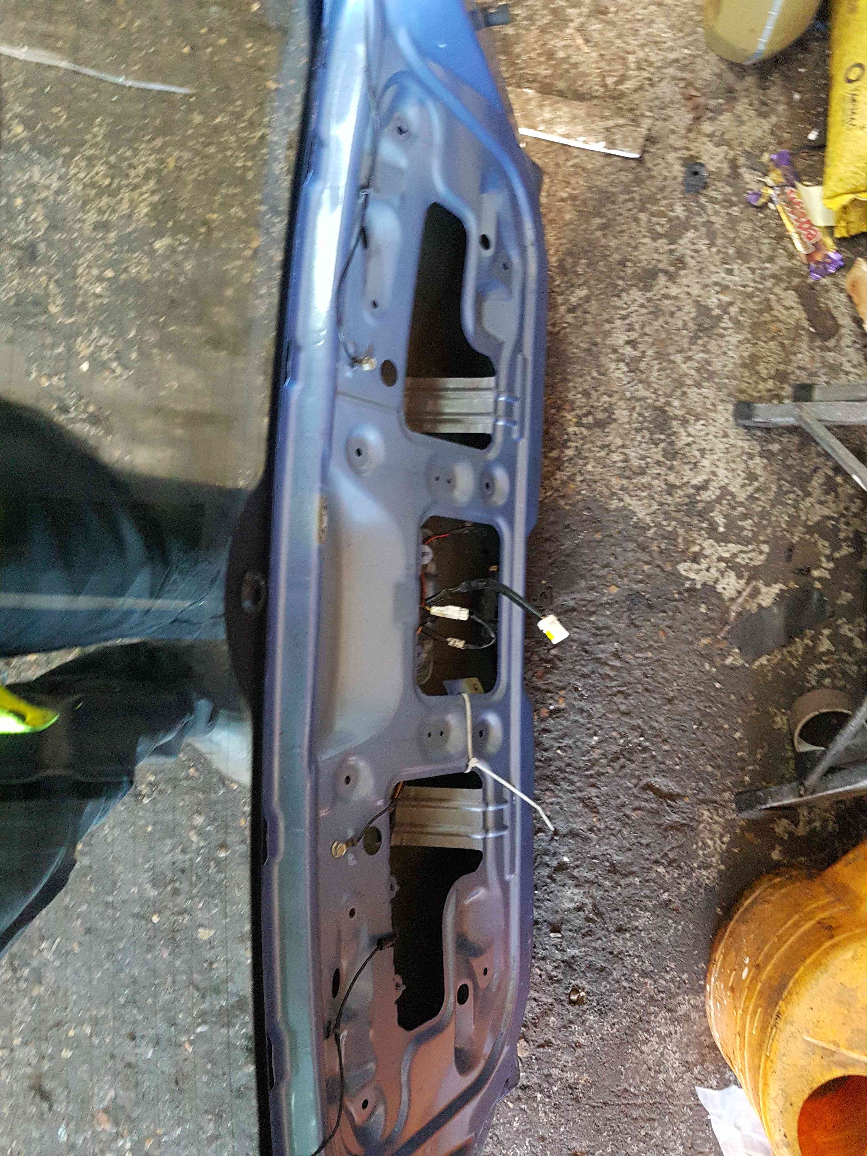 Thumb 4 Nissan Micra K12 2002-2010 Rear Tailgate Boot T12 Cornflower