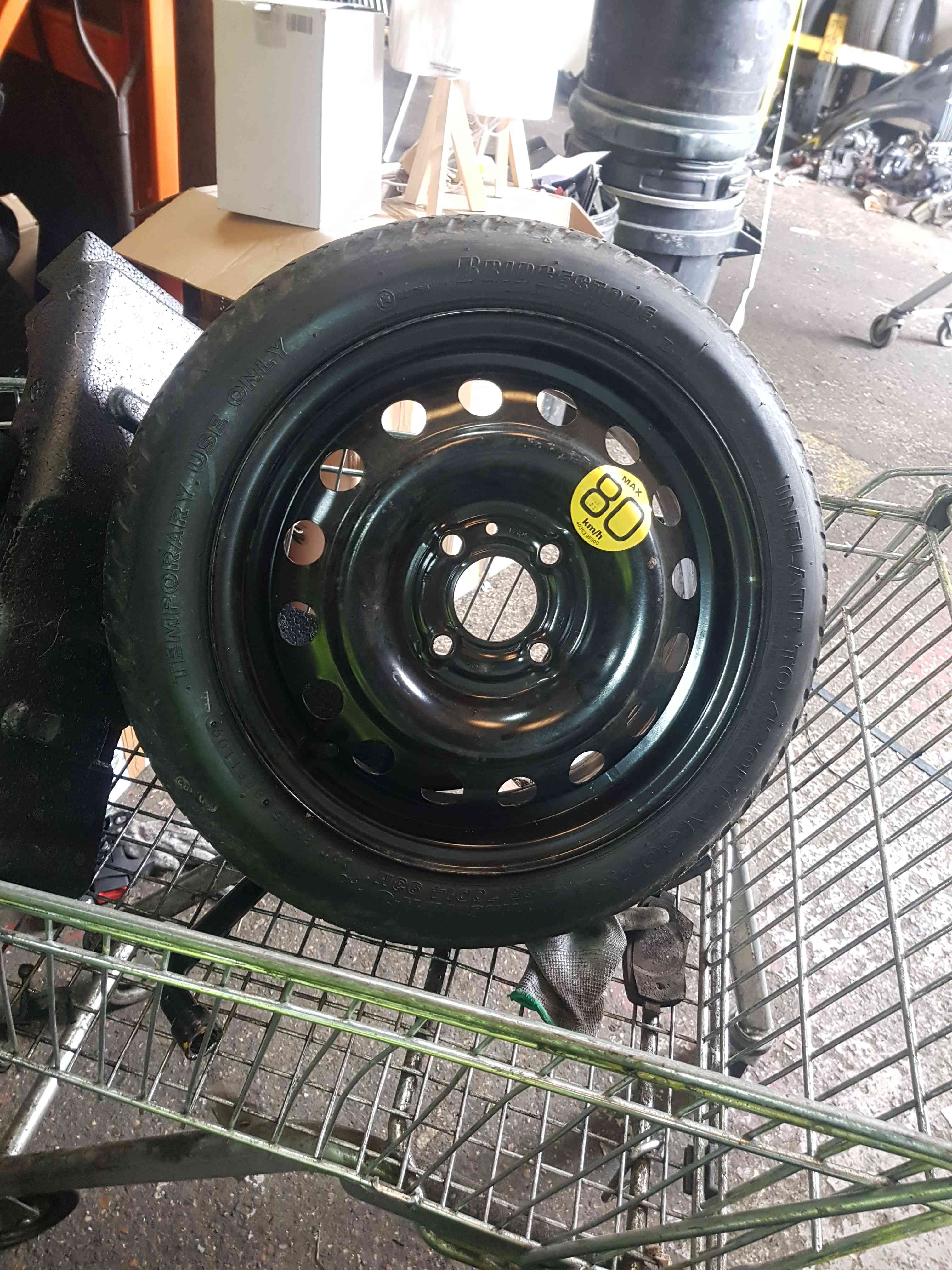 Thumb 2 Nissan Micra K12 2002-2010 Space Saver Spare Wheel 125 70 15