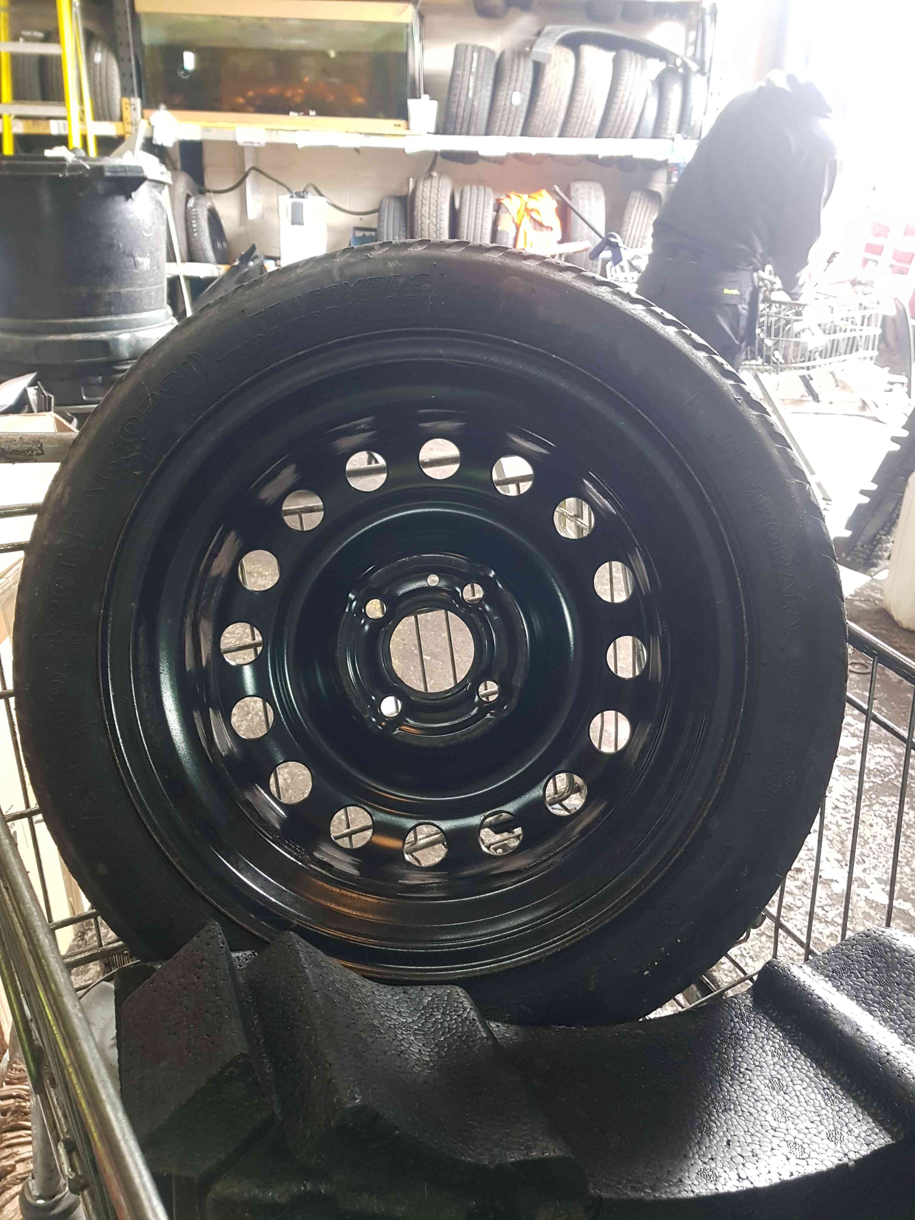 Thumb 3 Nissan Micra K12 2002-2010 Space Saver Spare Wheel 125 70 15