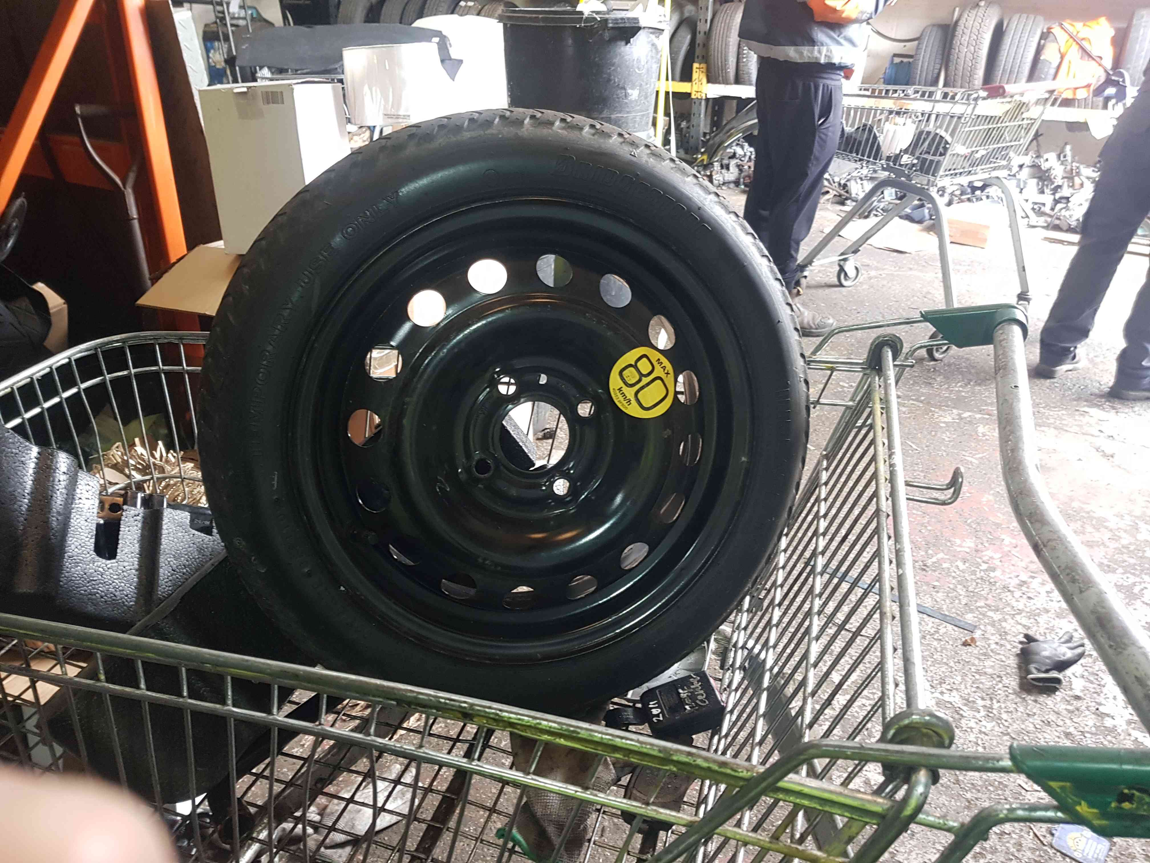 Thumb 5 Nissan Micra K12 2002-2010 Space Saver Spare Wheel 125 70 15