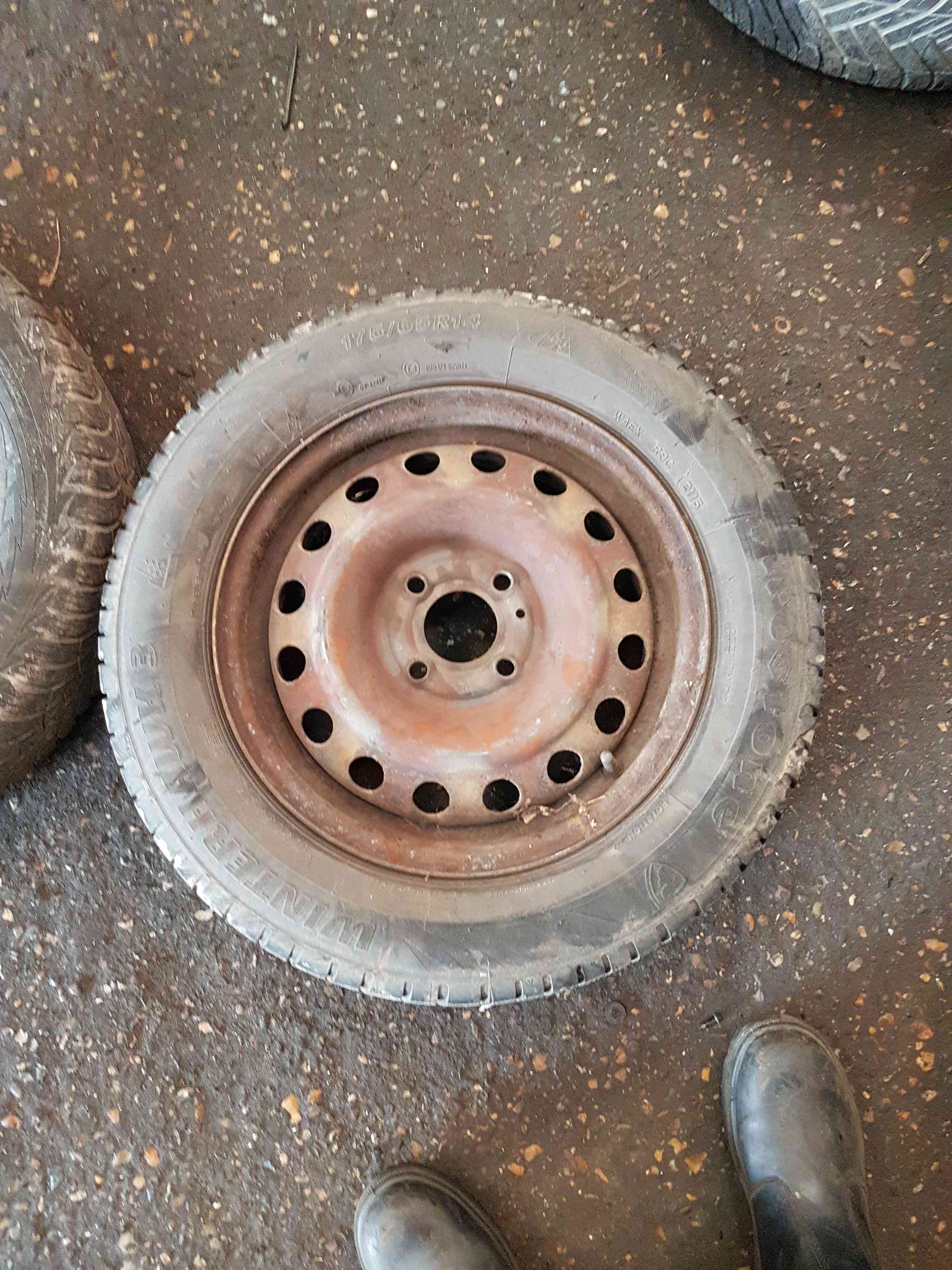 Thumb 6 Nissan Micra K12 2002-2010 Steel Wheel  4/5