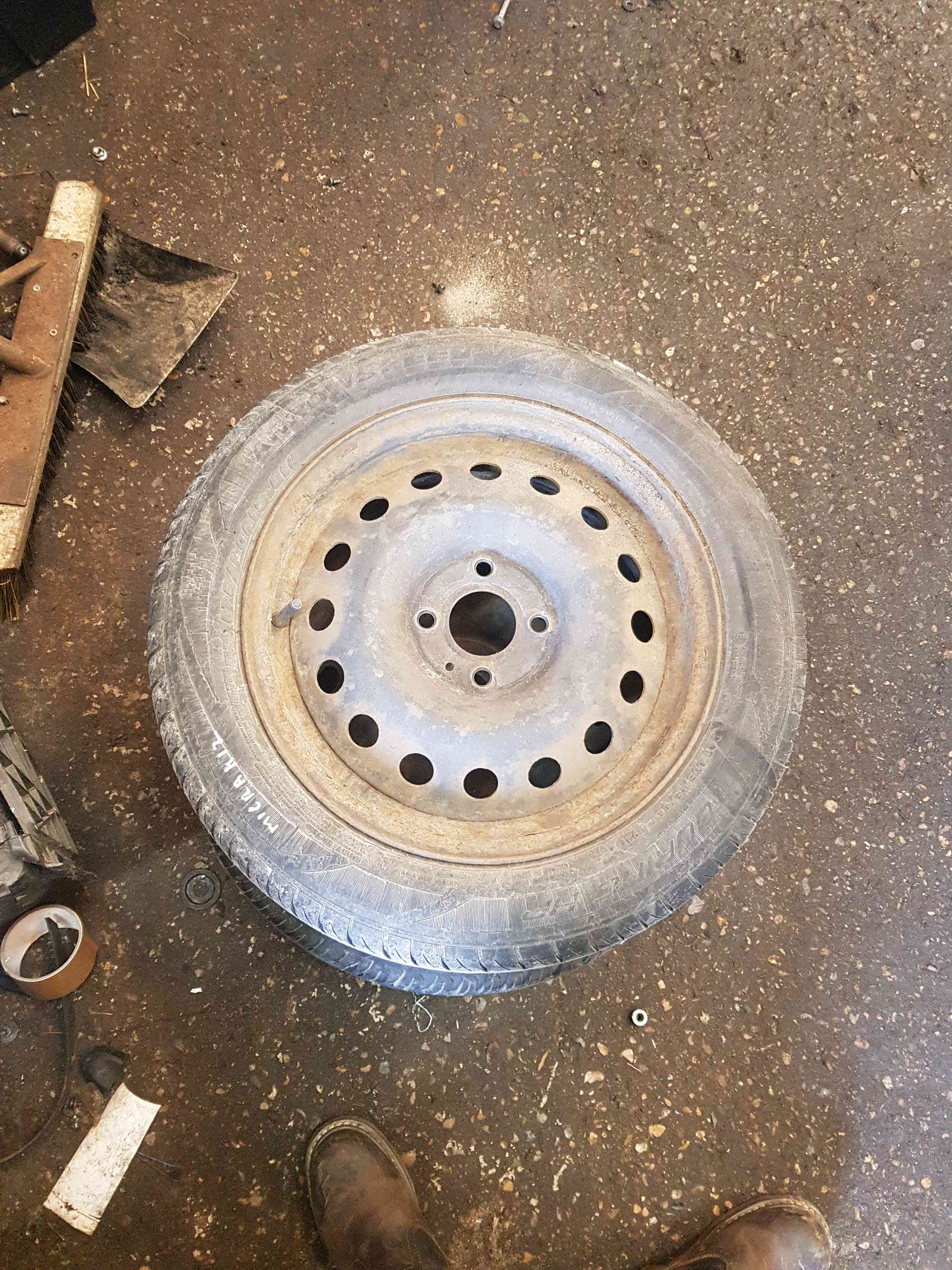 Thumb 2 Nissan Micra K12 2002-2010 Steel Wheel + Tyre 175 60 15 6Mm 4/5