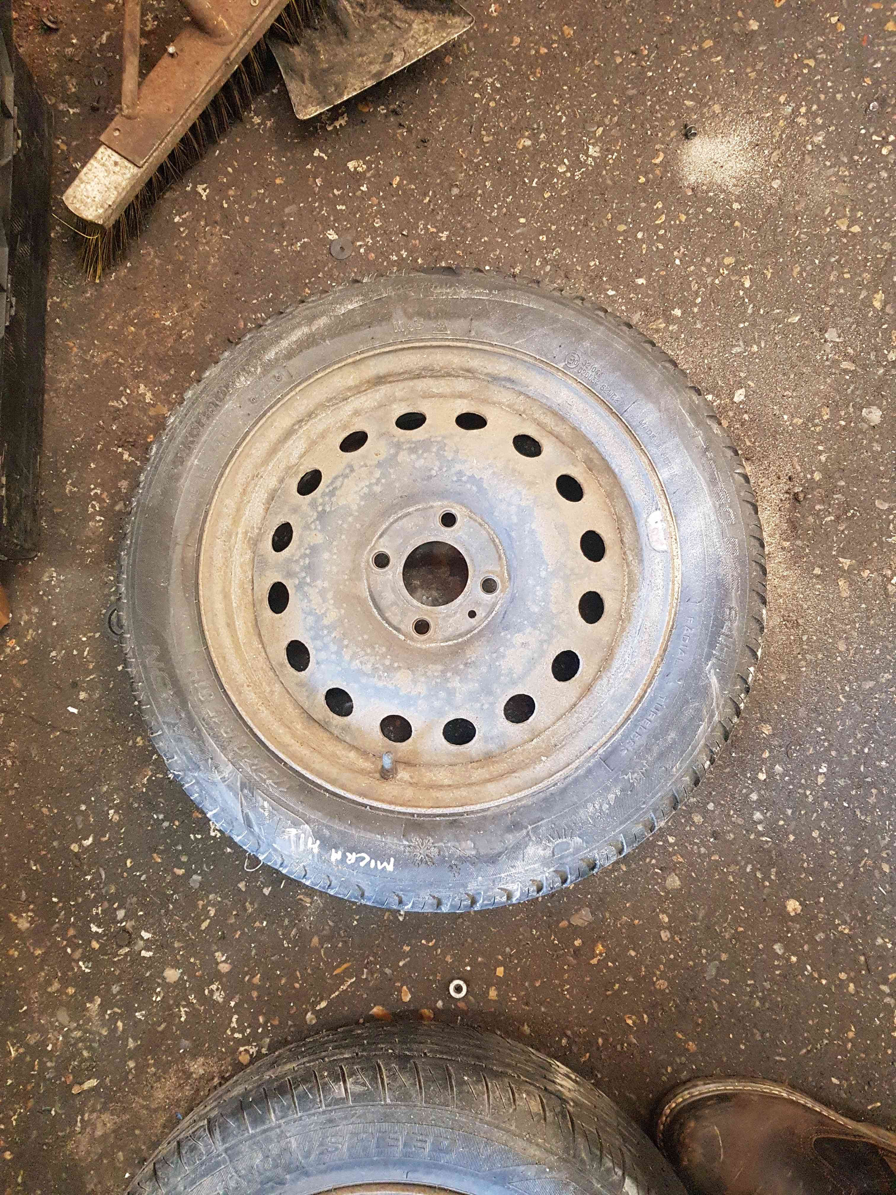 Thumb 2 Nissan Micra K12 2002-2010 Steel Wheel + Tyre 175 60 15 6Mm 4/5