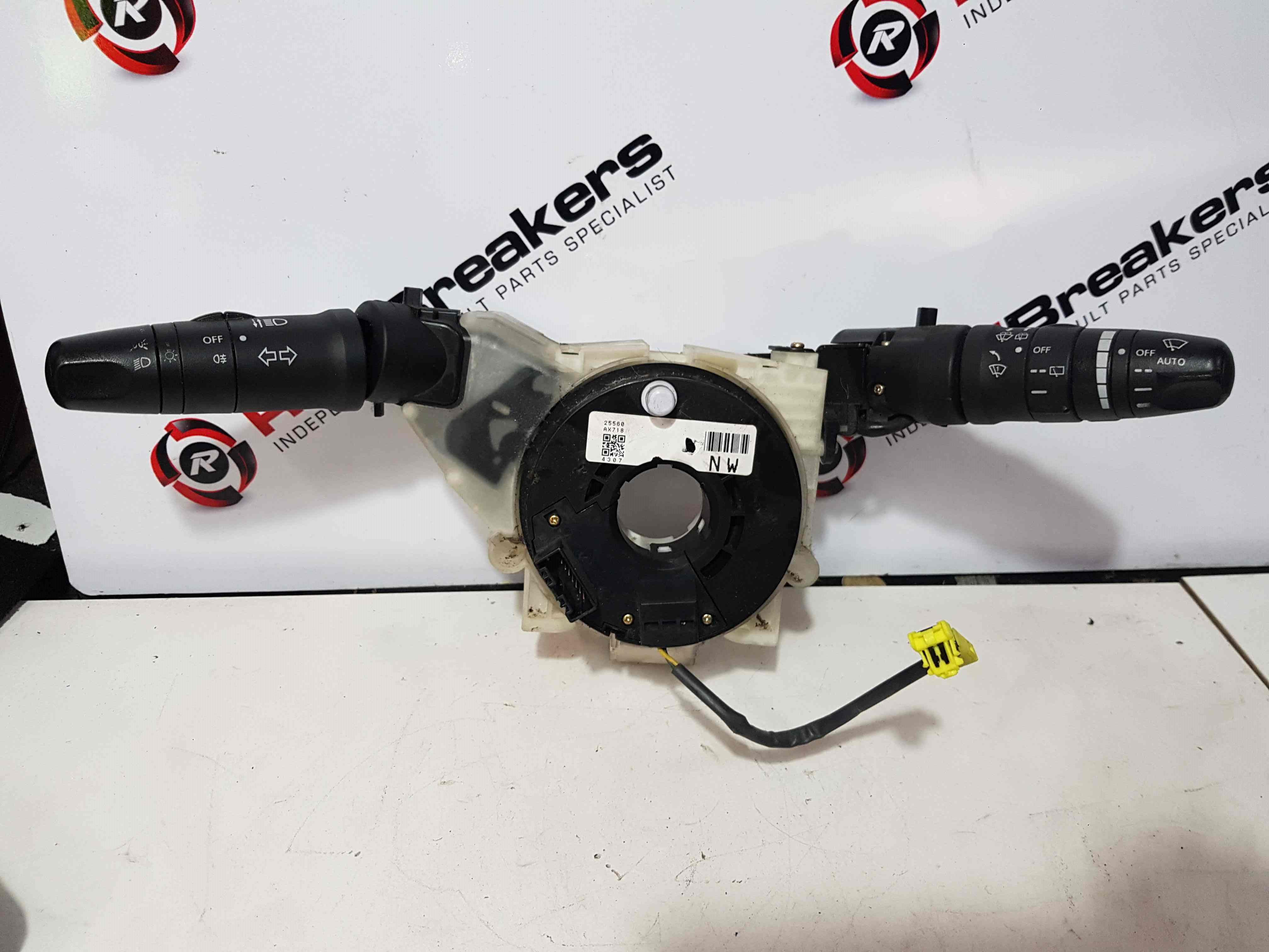 Thumb 6 Nissan Micra K12 2002-2010 Steering Squib Clock Spring + Stalks 