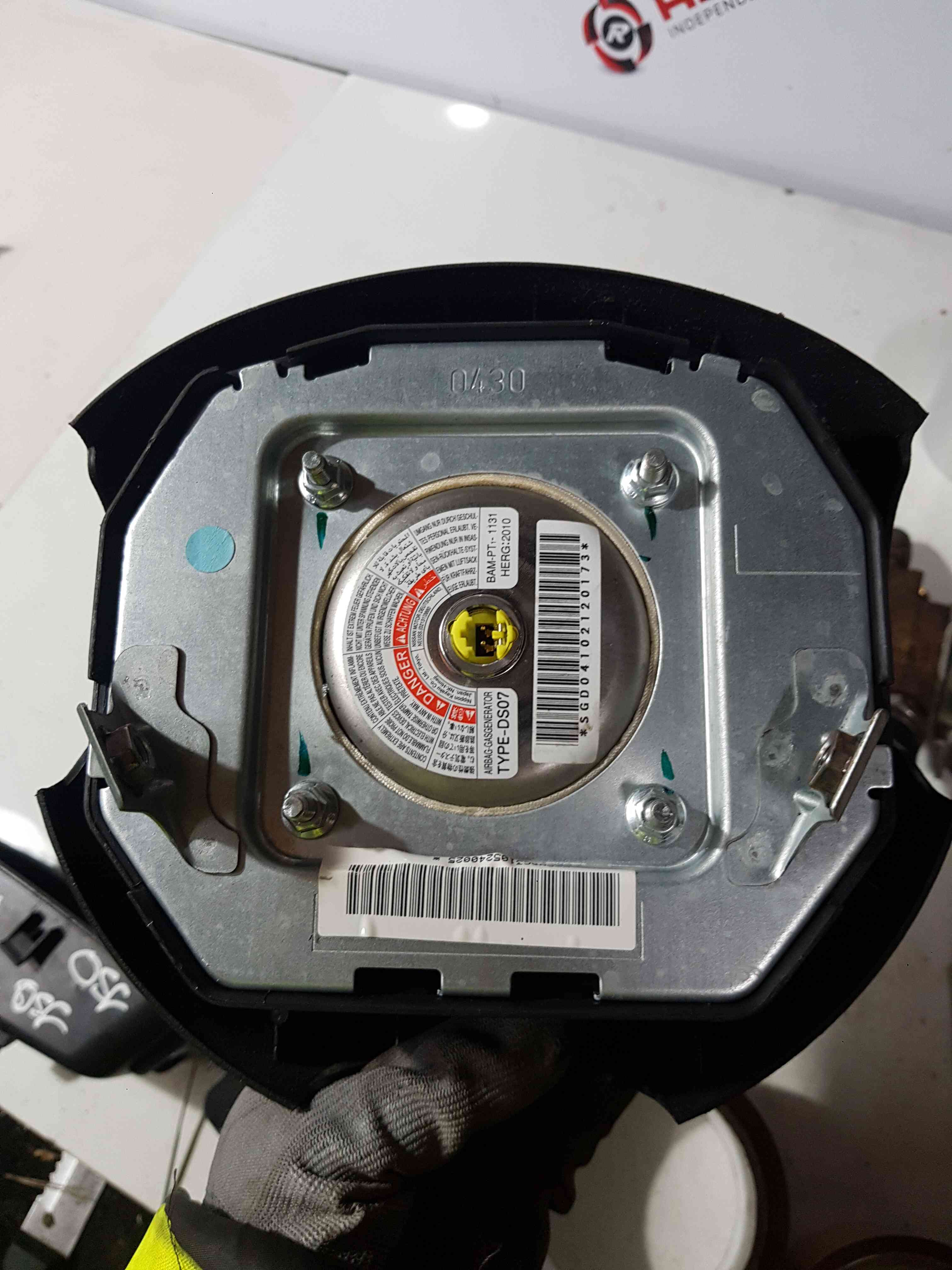 Thumb 6 Nissan Micra K12 2002-2010 Steering Wheel Air